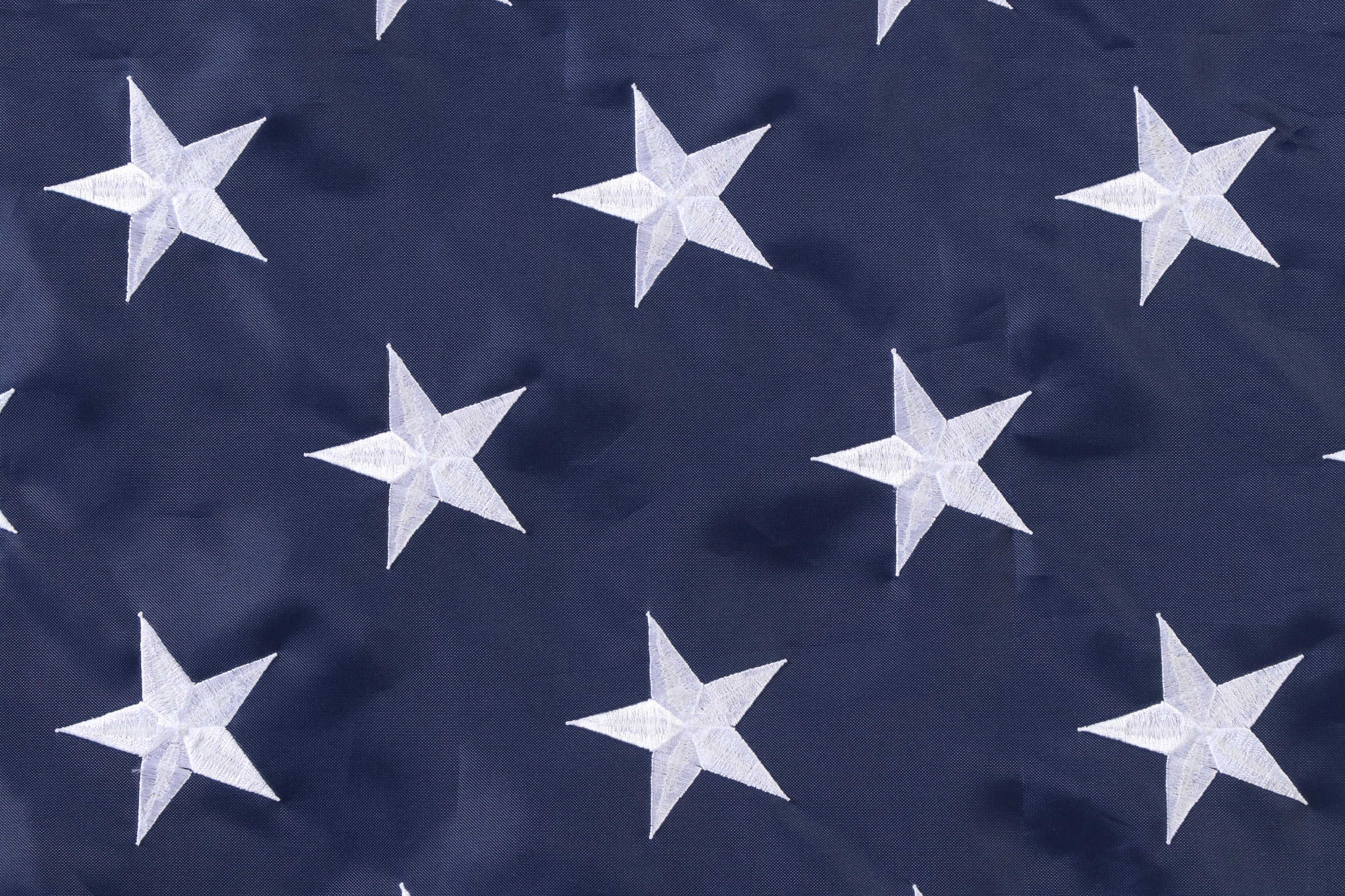 50-Star American Flag with Pole