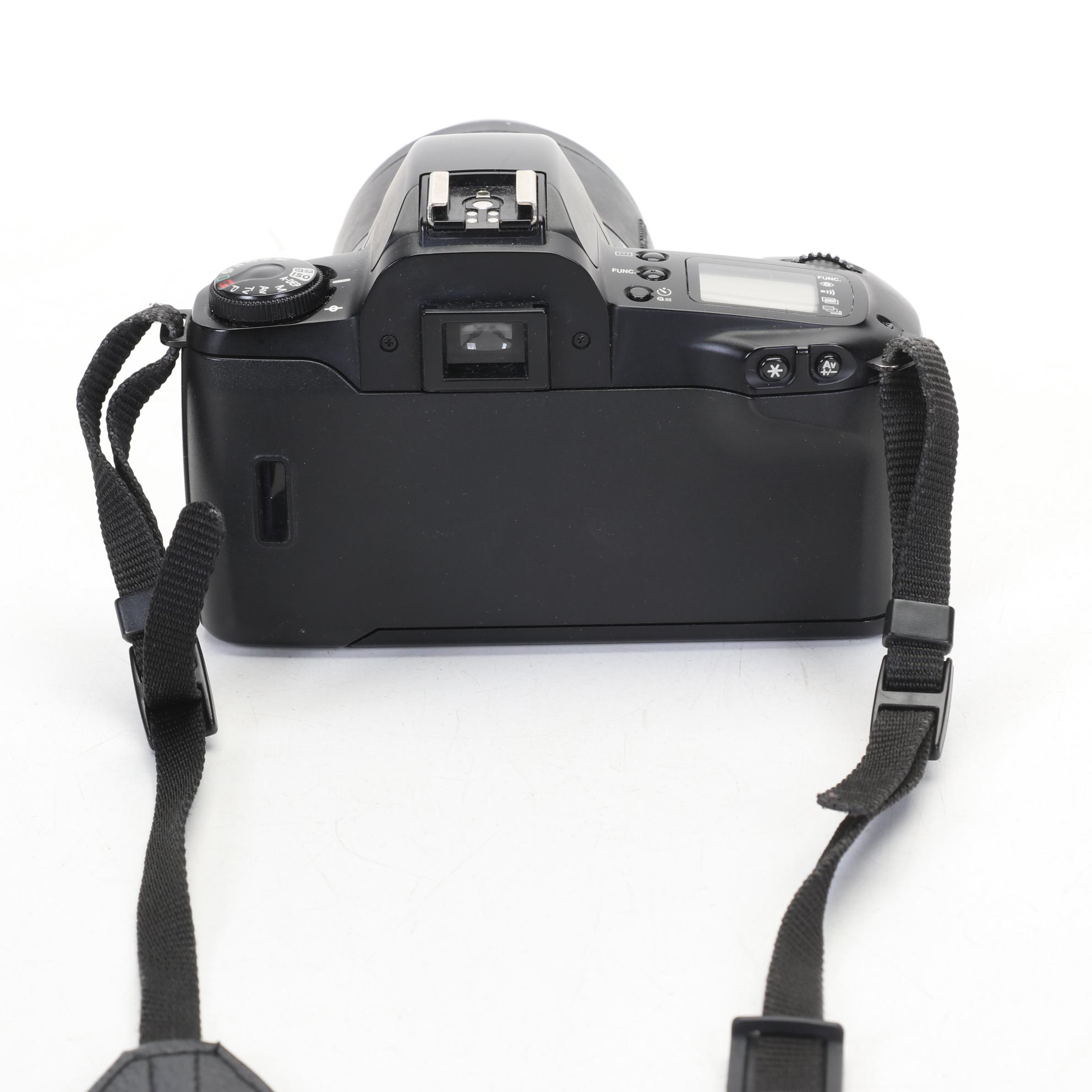 Canon EOS Rebel G Film Camera with Two Lenses and Digital Pocket Cameras