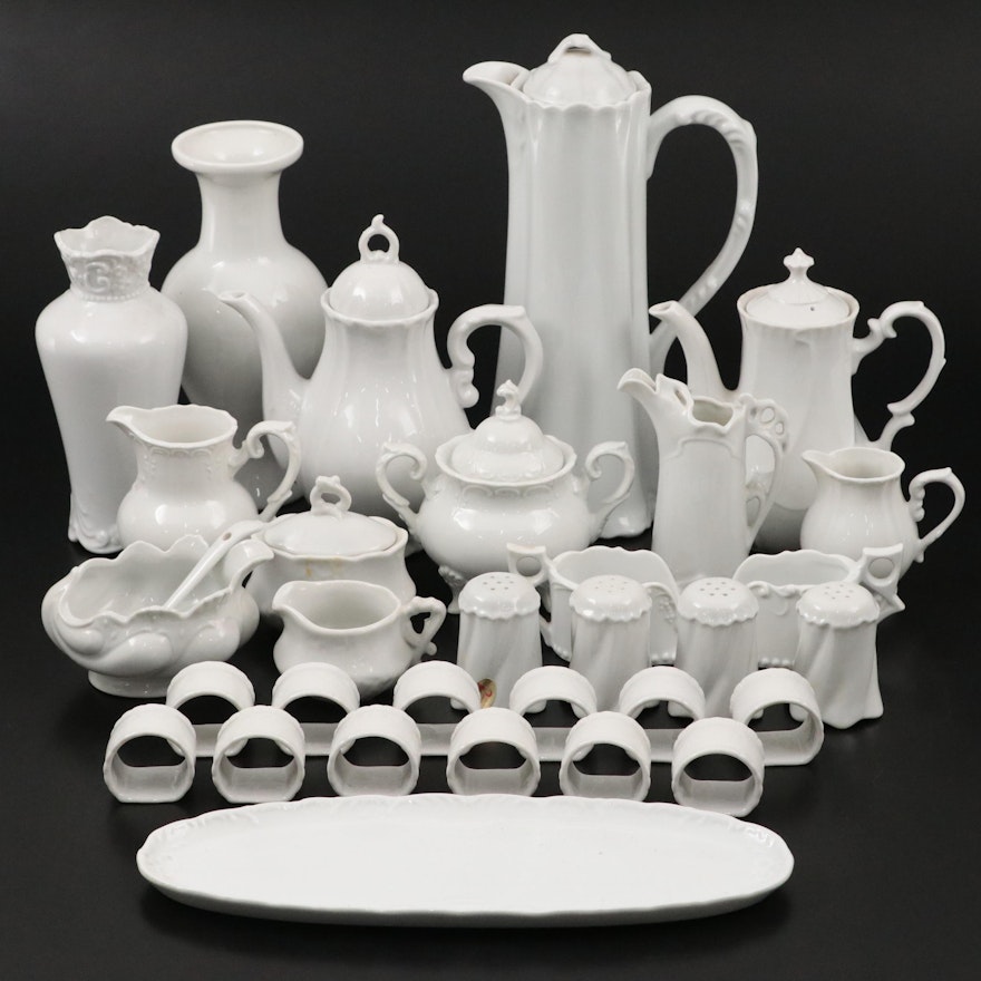 Maryland China and Other Blanc De Chin Porcelain Tableware EBTH