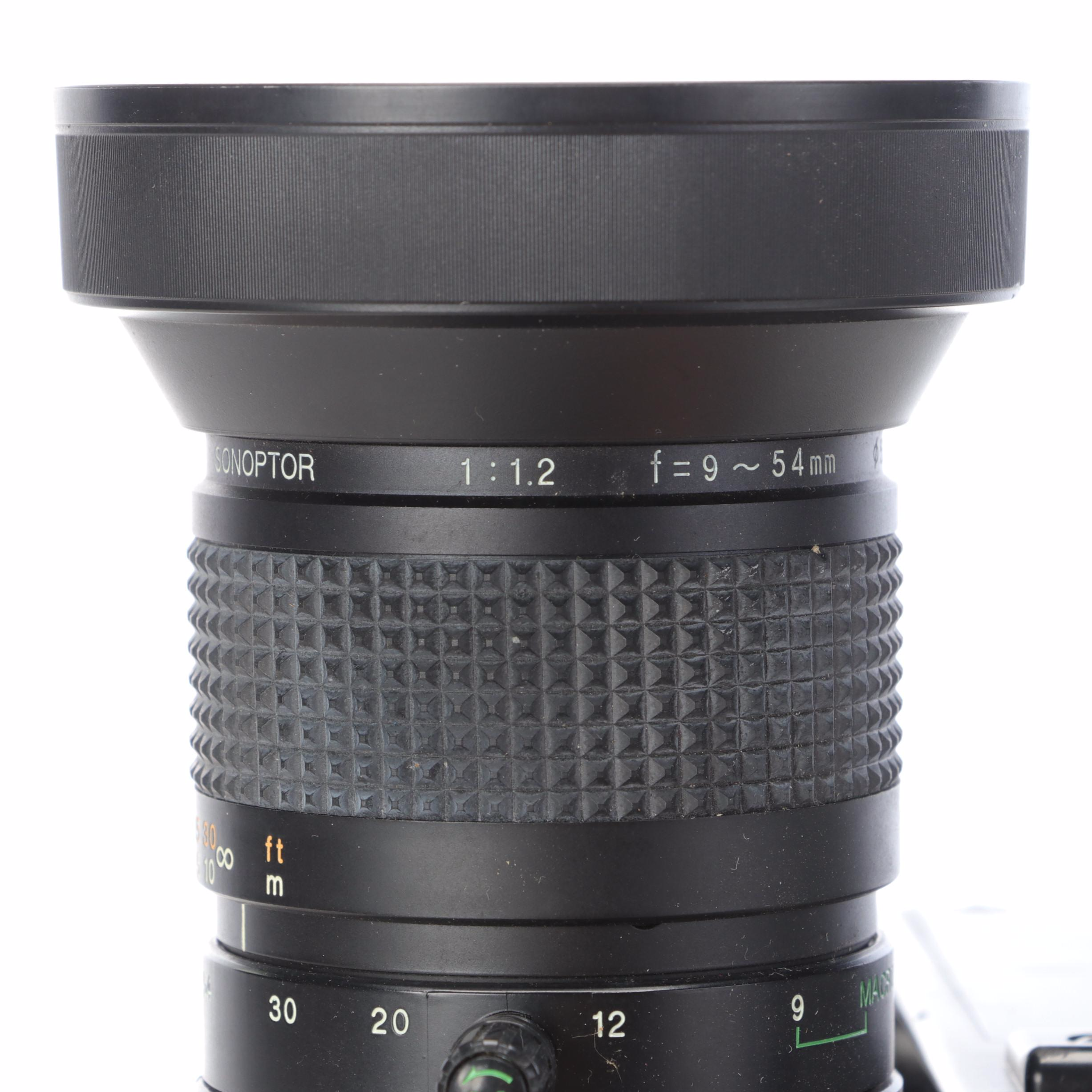 Sony Betamovie Video Camera with Betamax Beta Hi-Fi Stereo and More