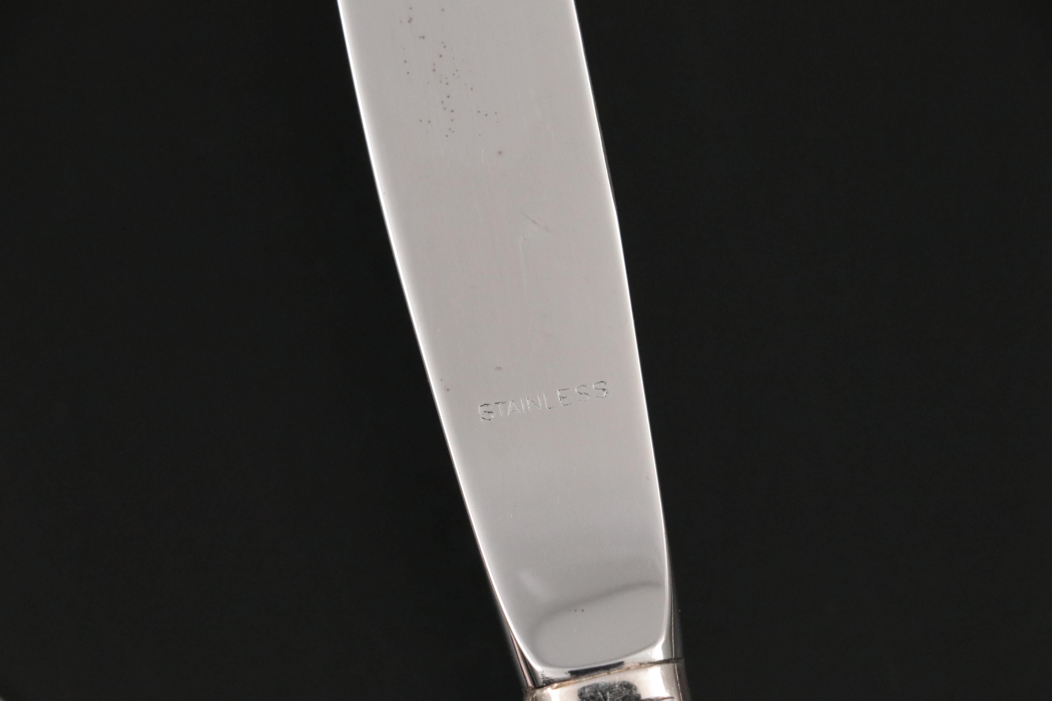 Holmes & Edwards "May Queen" Silver Plate Flatware with Storage Chest