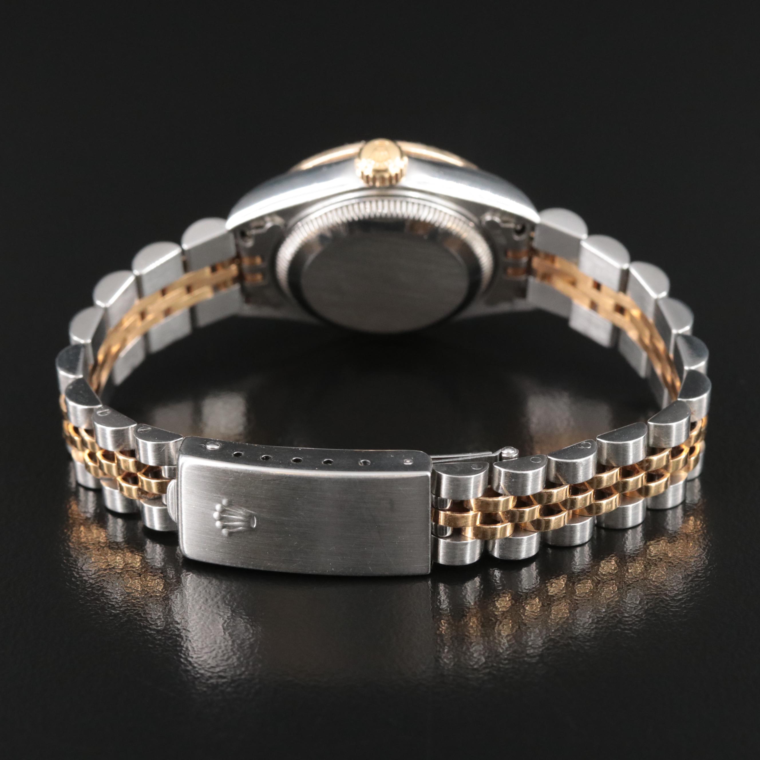 1994 Rolex Custom 2.20 CTW Diamond Bezel and Dial Datejust Watch