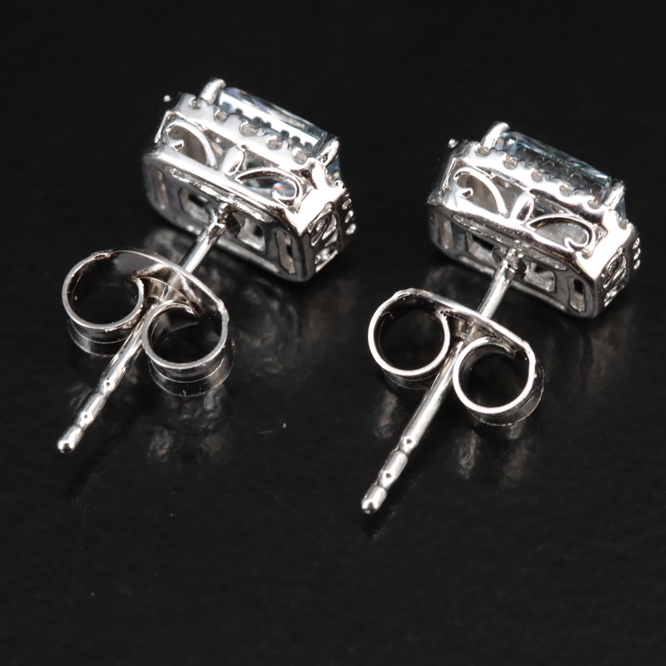 14K 1.18 CTW Lab Grown Diamond Stud Earrings