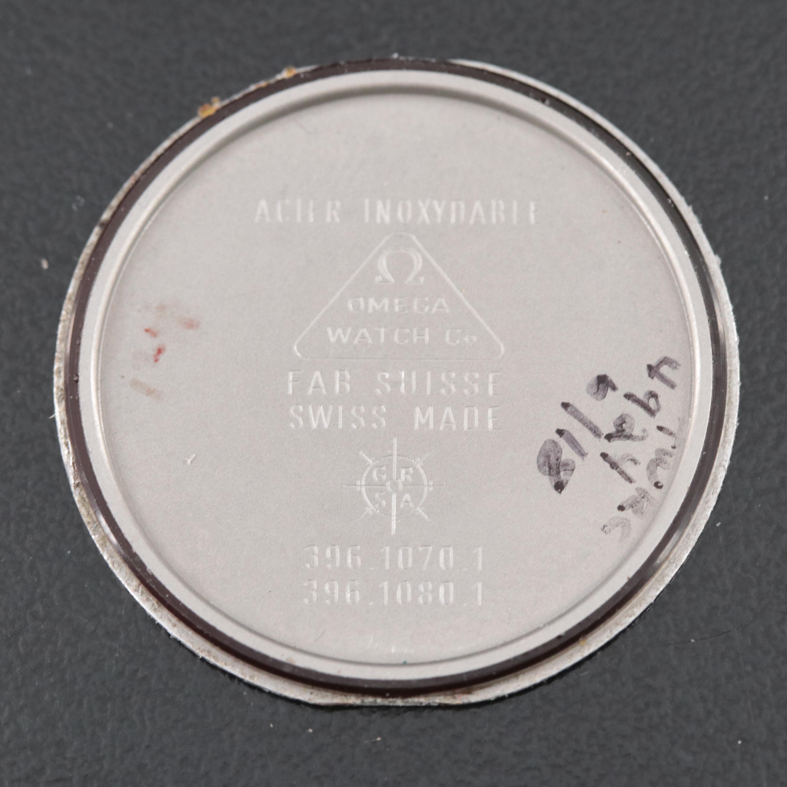 1993 Omega Constellation 18K Gold and Steel Quartz Watch