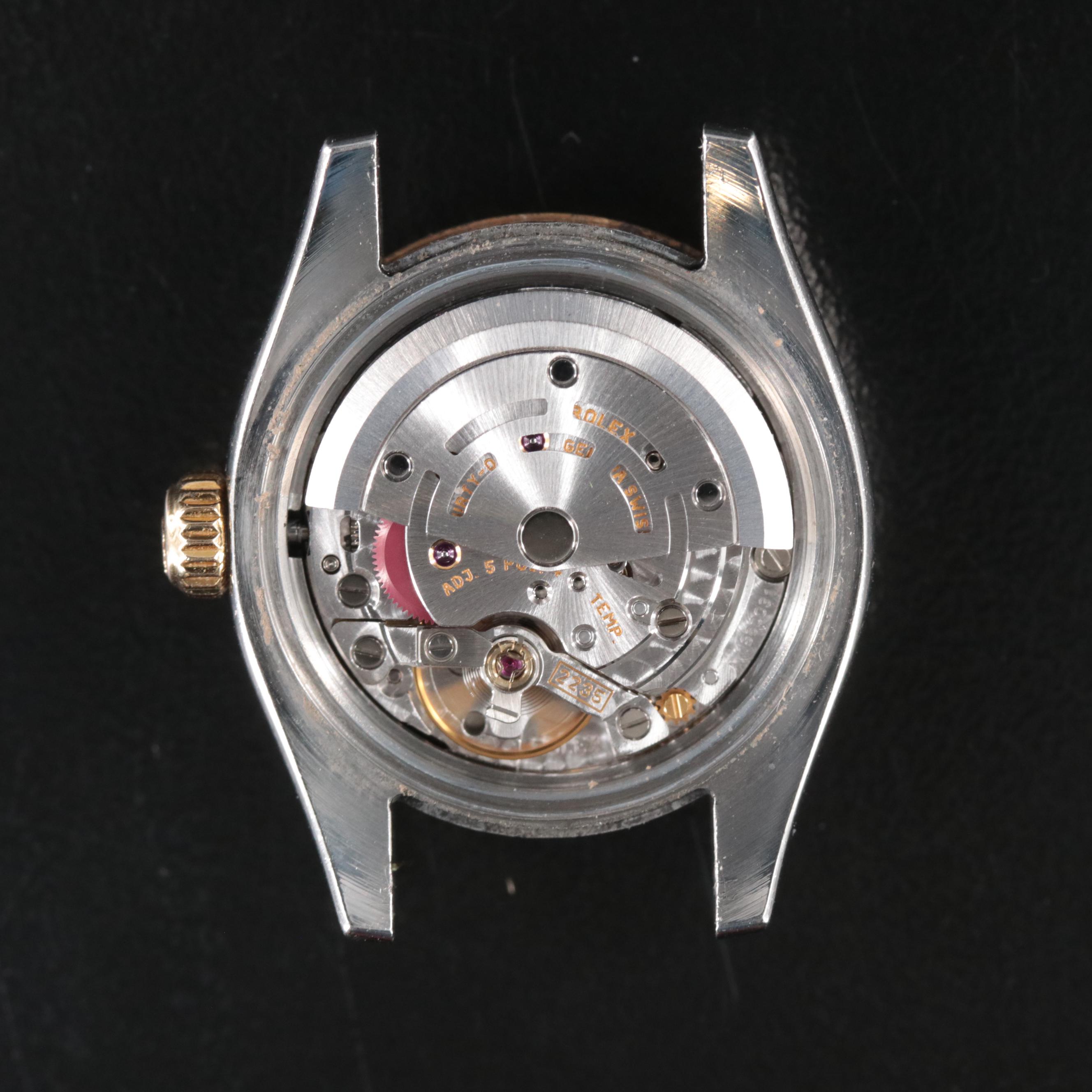 2003 - 2005 Rolex Custom Diamond, Mother-of-Pearl Dial Datejust Watch