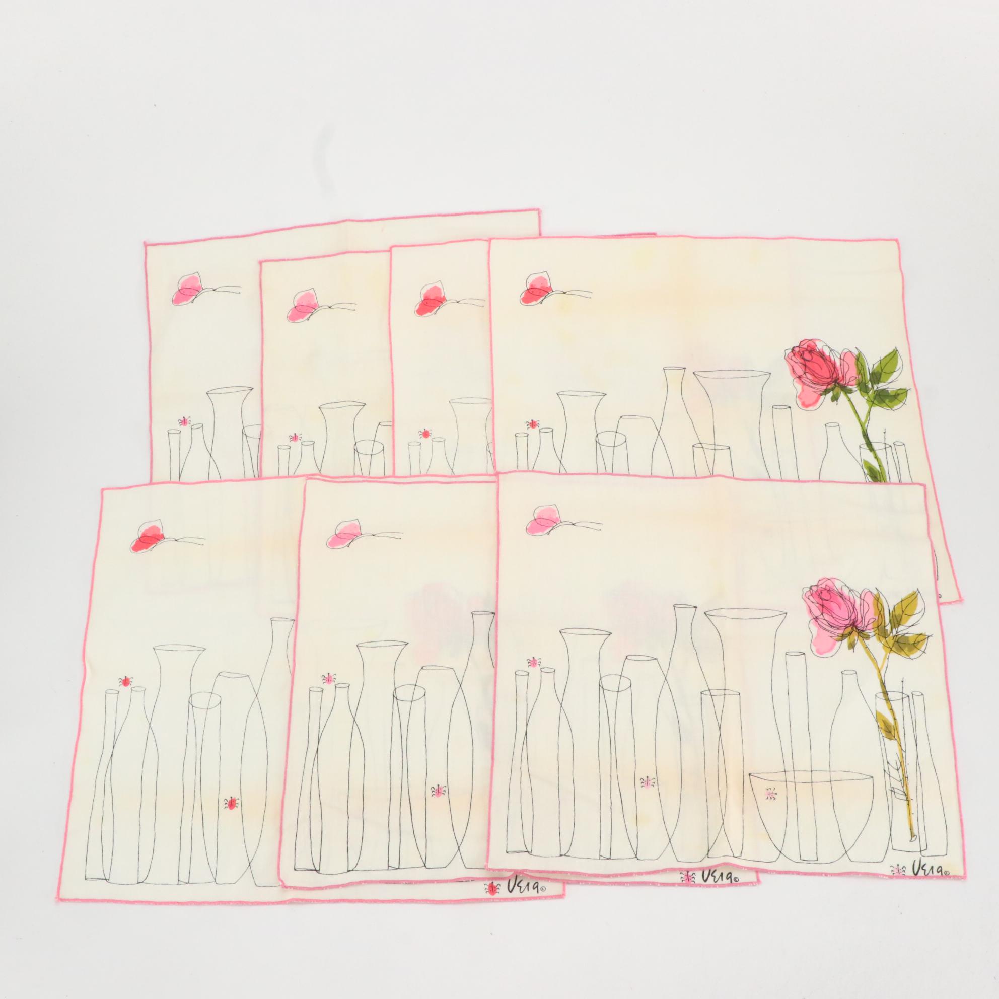 Vera Neumann Vintage Cotton Placemats/Napkins
