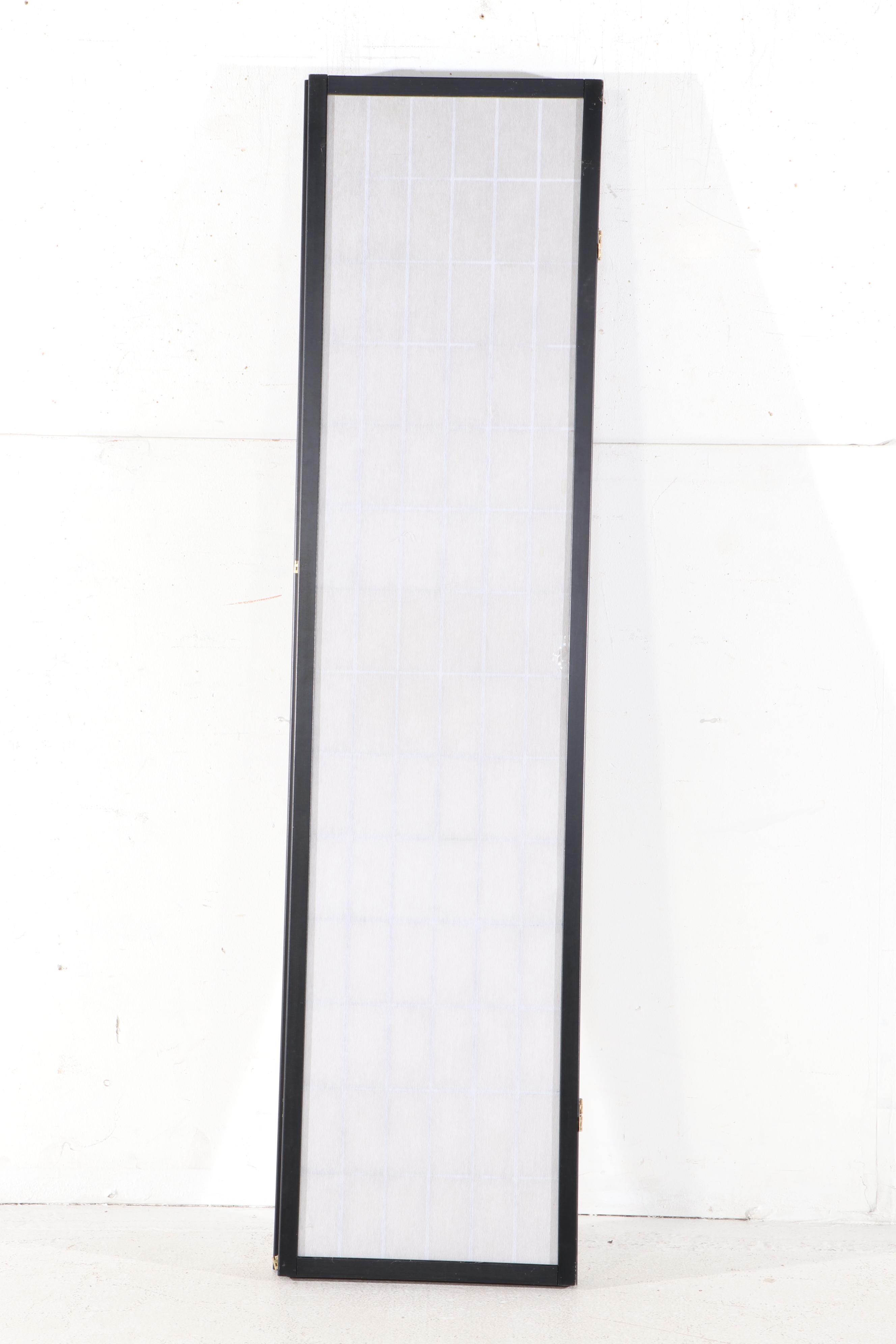 Contemporary Three-Panel Folding Screen