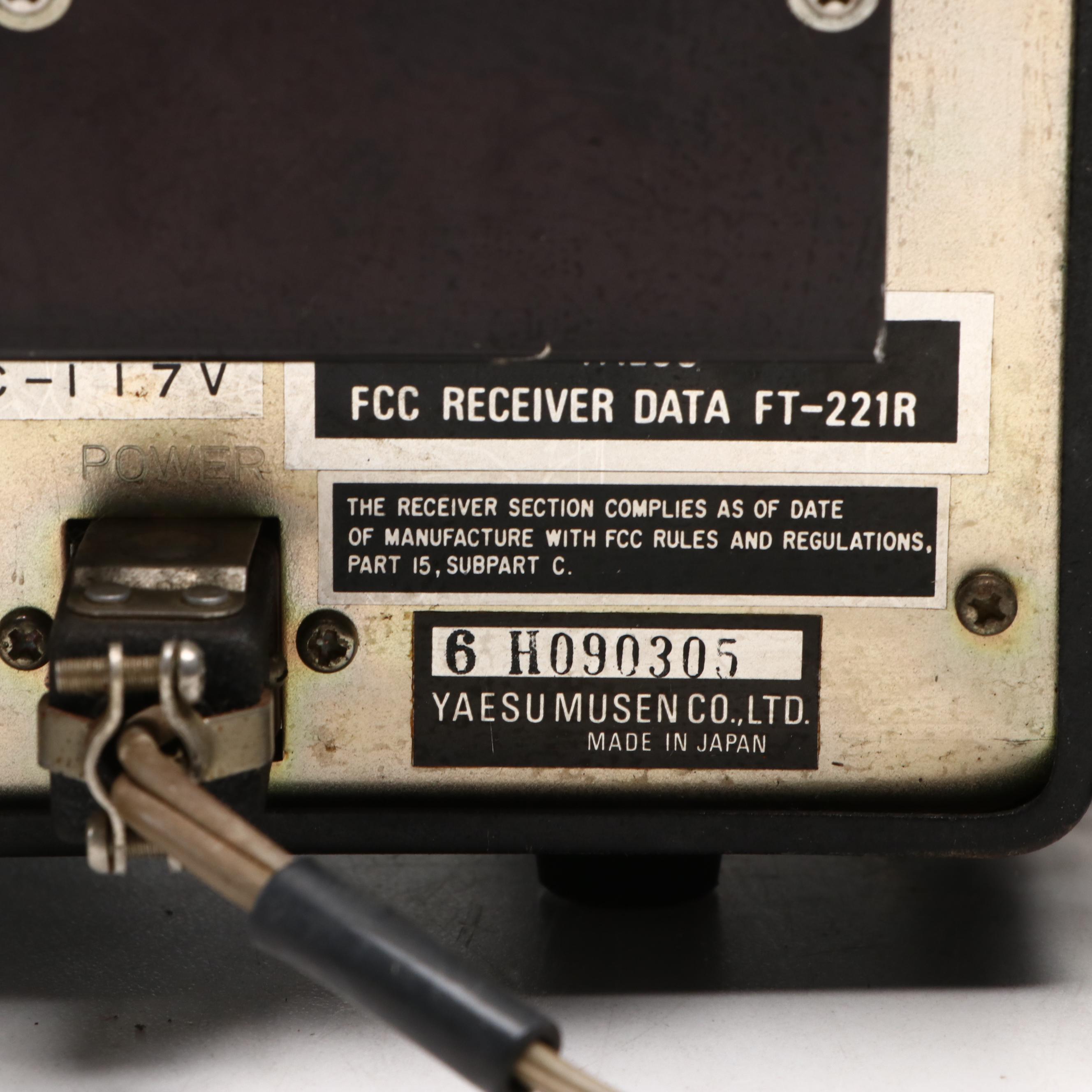 Yaesu Amateur Ham Radio Components