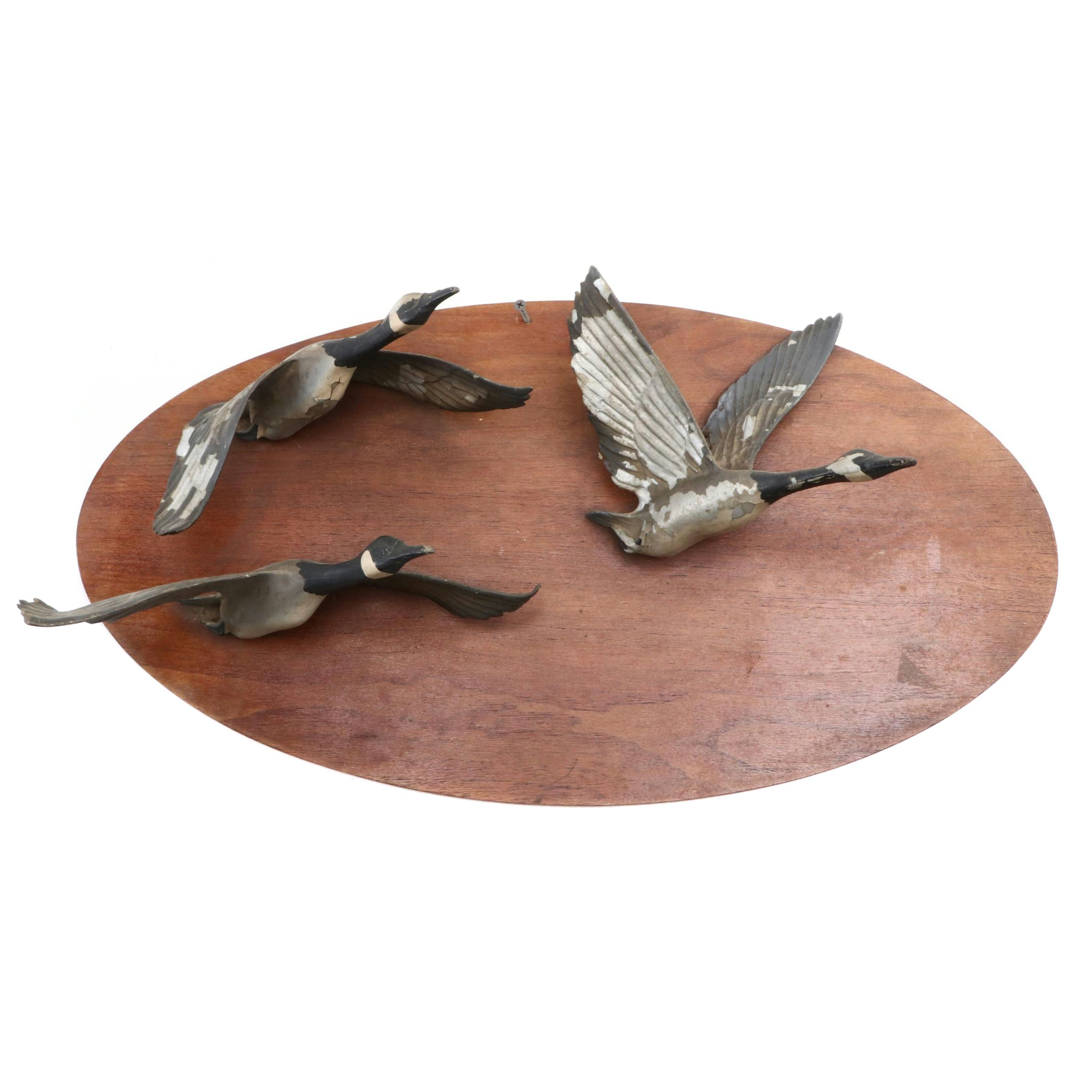 Wiedemann Brewing Co. The Leader Wood and Metal Advertising Plaque, Vintage