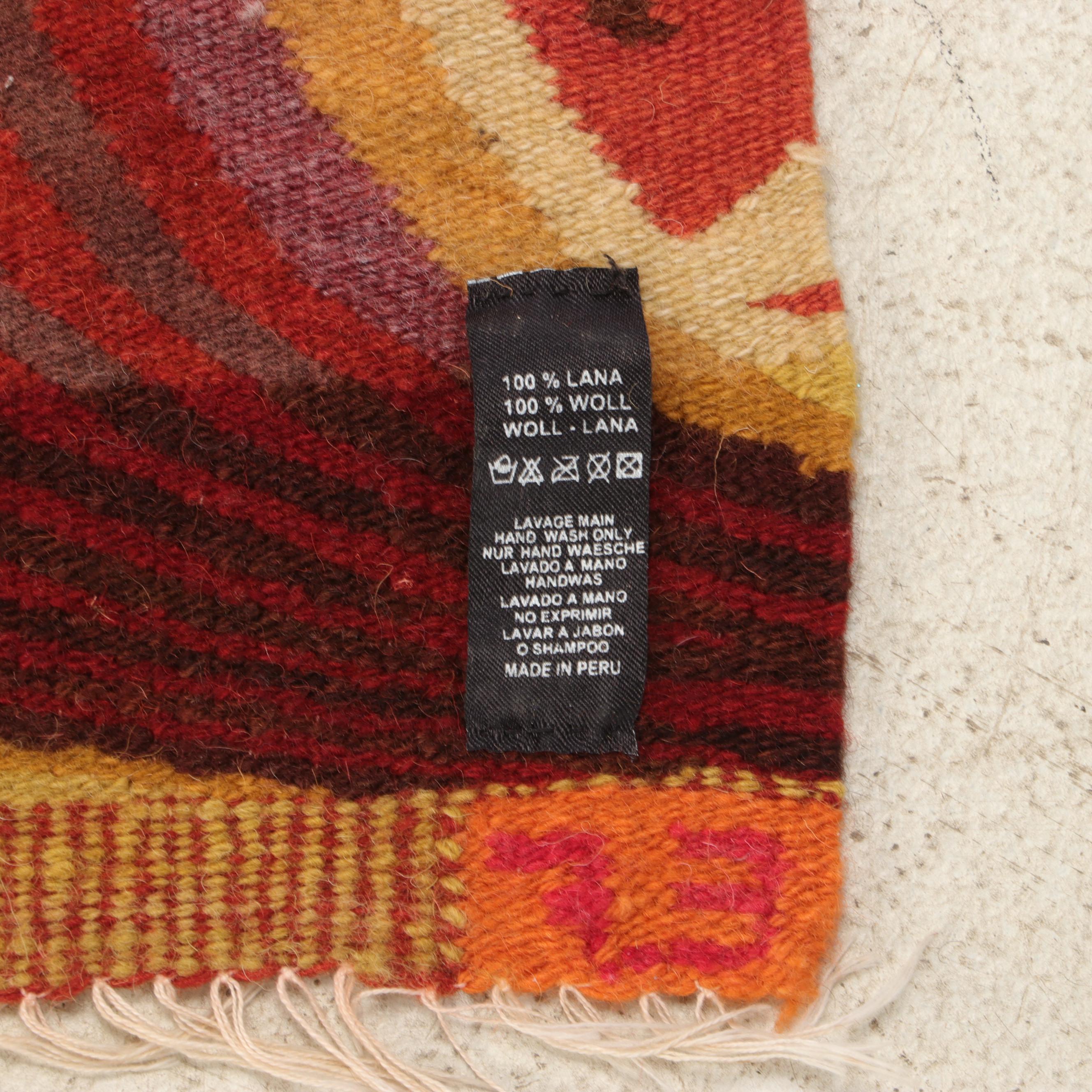 Peruvian Wool Blanket and Poncho