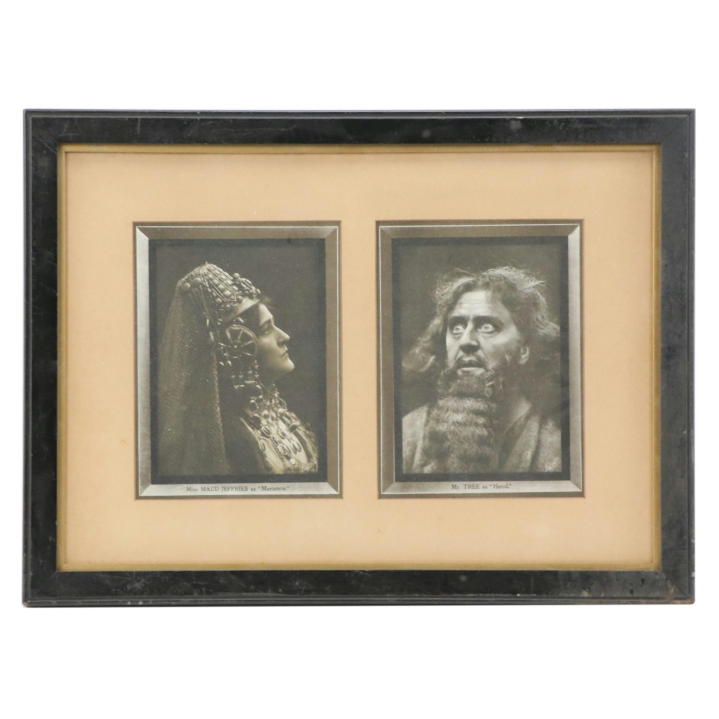 Halftone of Mariamne and Herod From "Herod: A Tragedy"