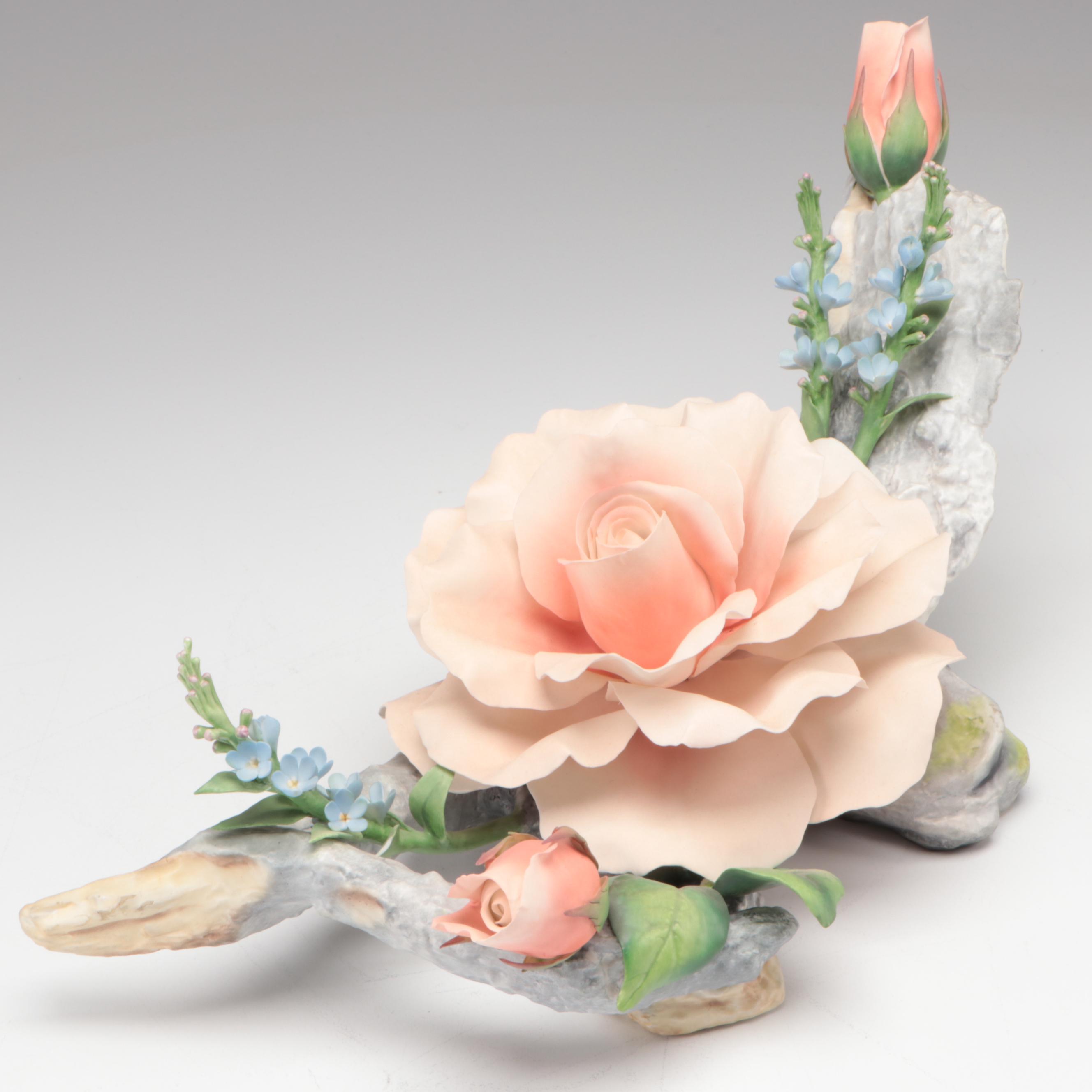 Boehm Limited Edition "Lady Helen Rose" Bone Porcelain Figurine, 1981