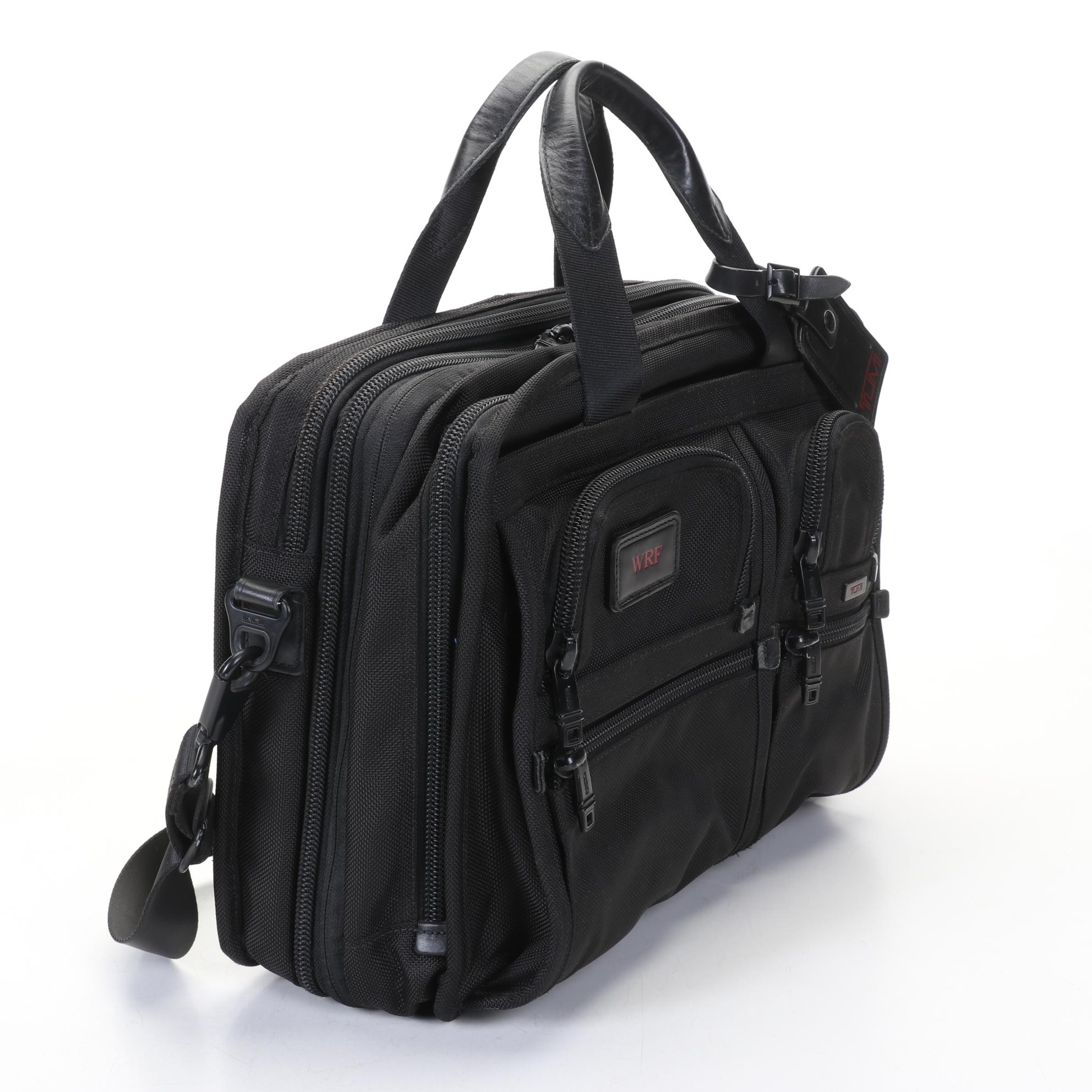 Tumi Checkpoint Friendly T-Pass Soft Side Work Bag In Black