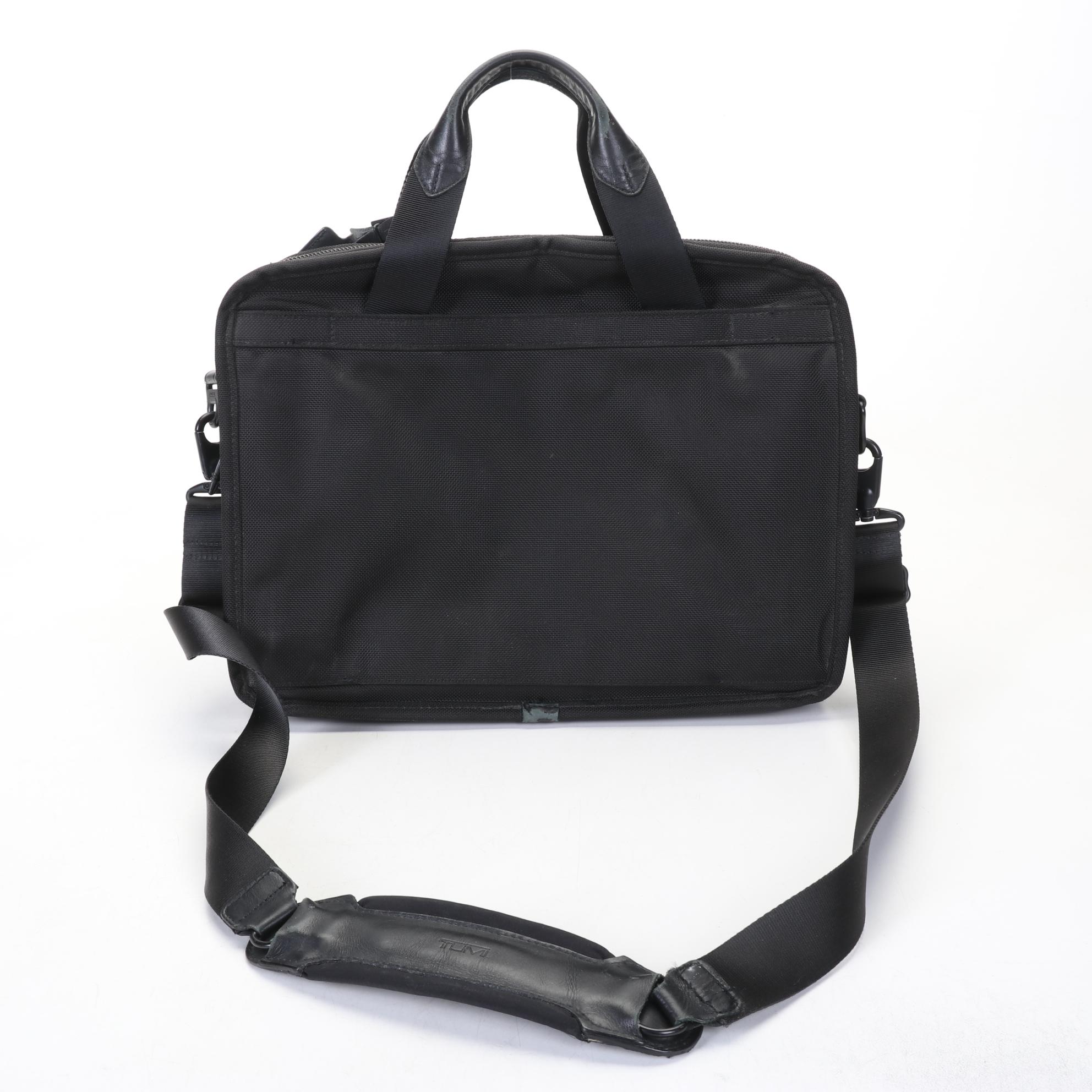 Tumi Checkpoint Friendly T-Pass Soft Side Work Bag In Black