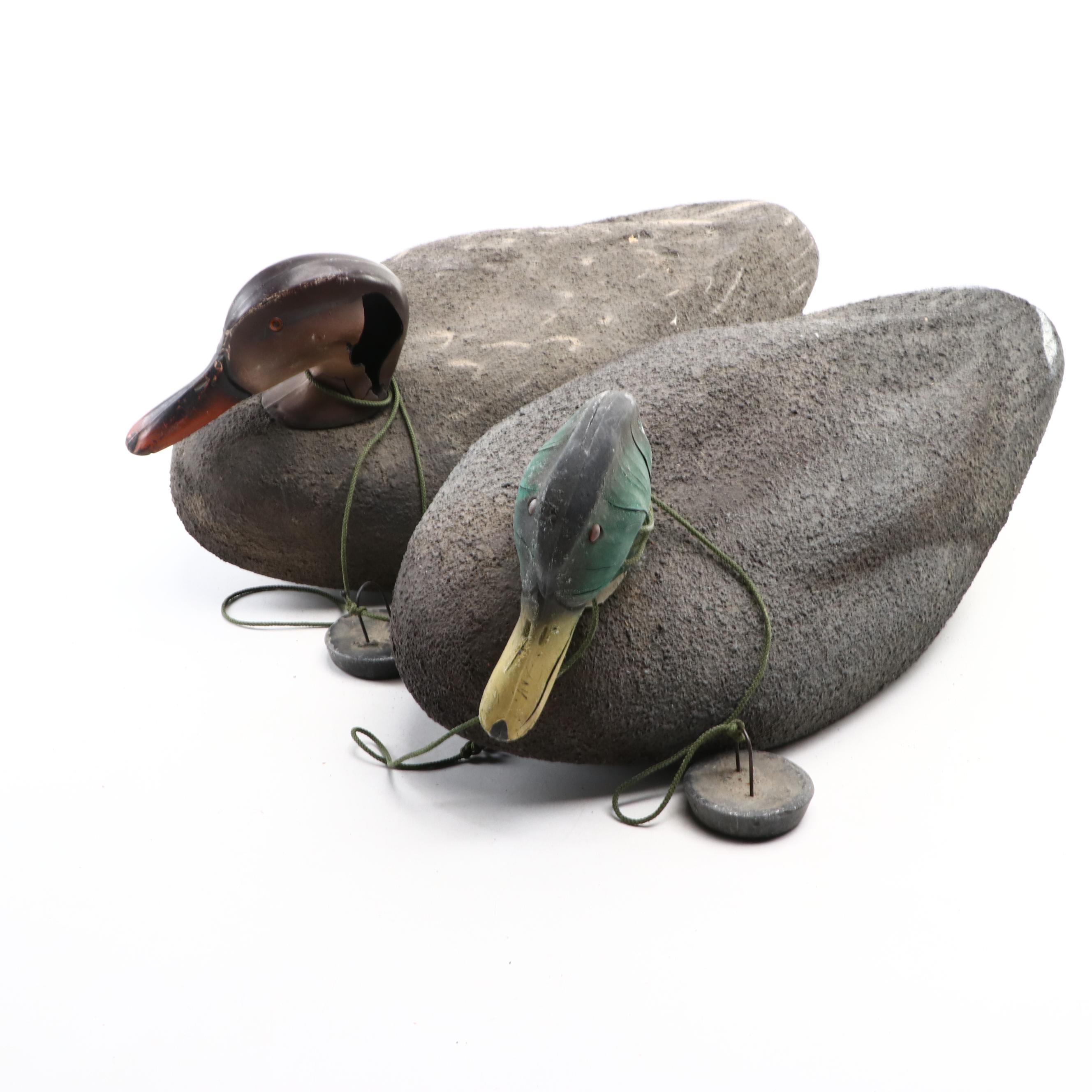 Tom Restle Decoy Co. Duck Decoys, Mid/Late 20th Century