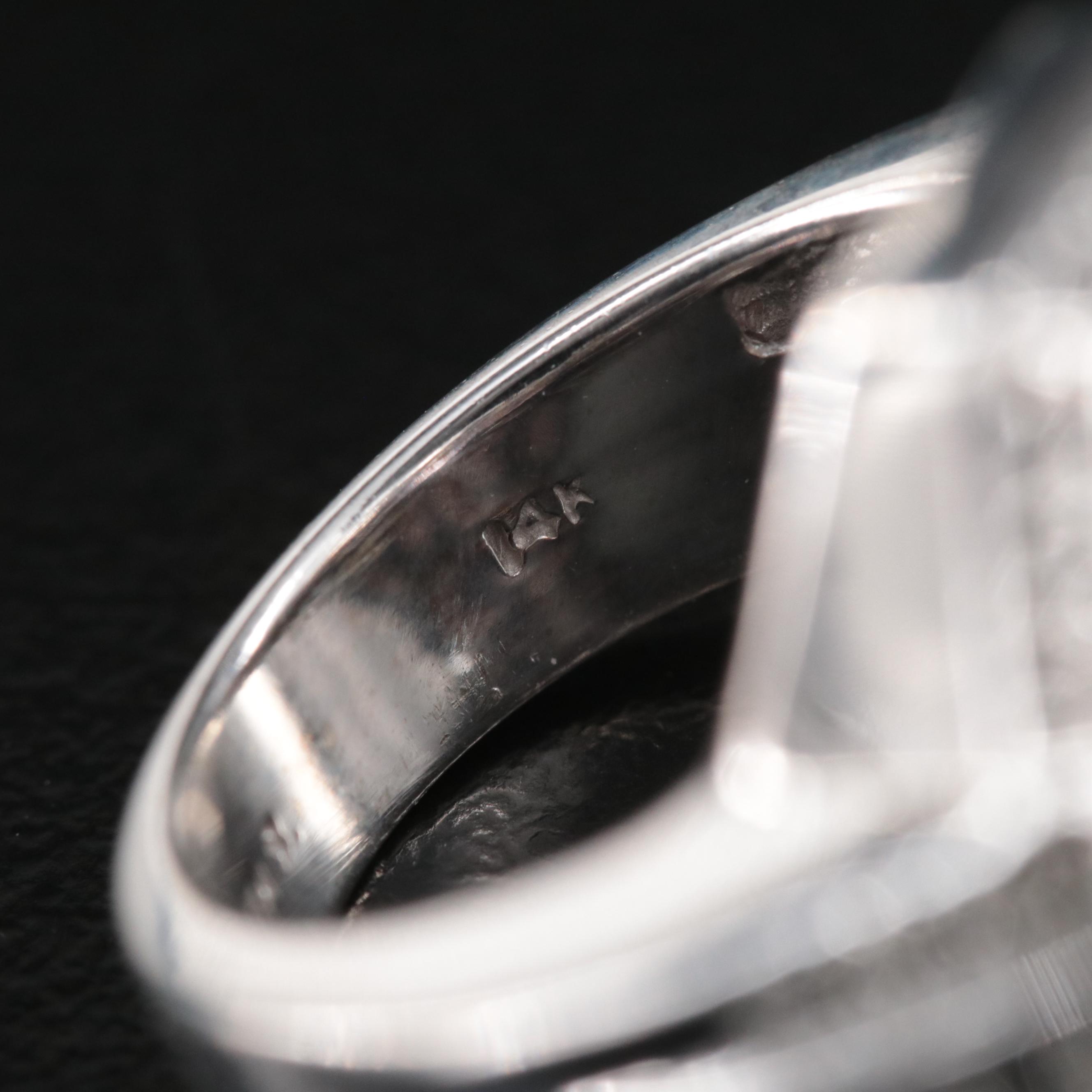 Sonia Bitton 14K Kunzite and Diamond Ring