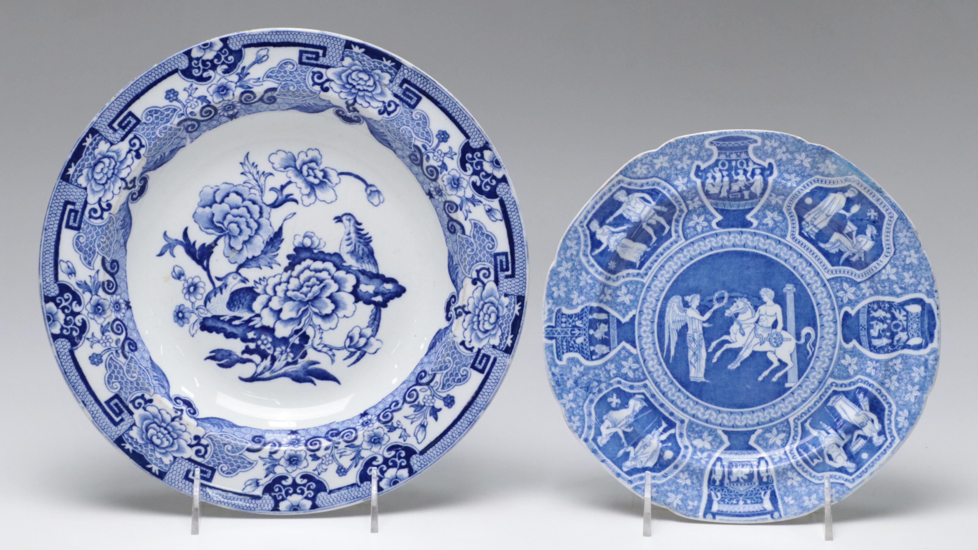 Spode, Elkins, Masons and Other Ironstone Transferware