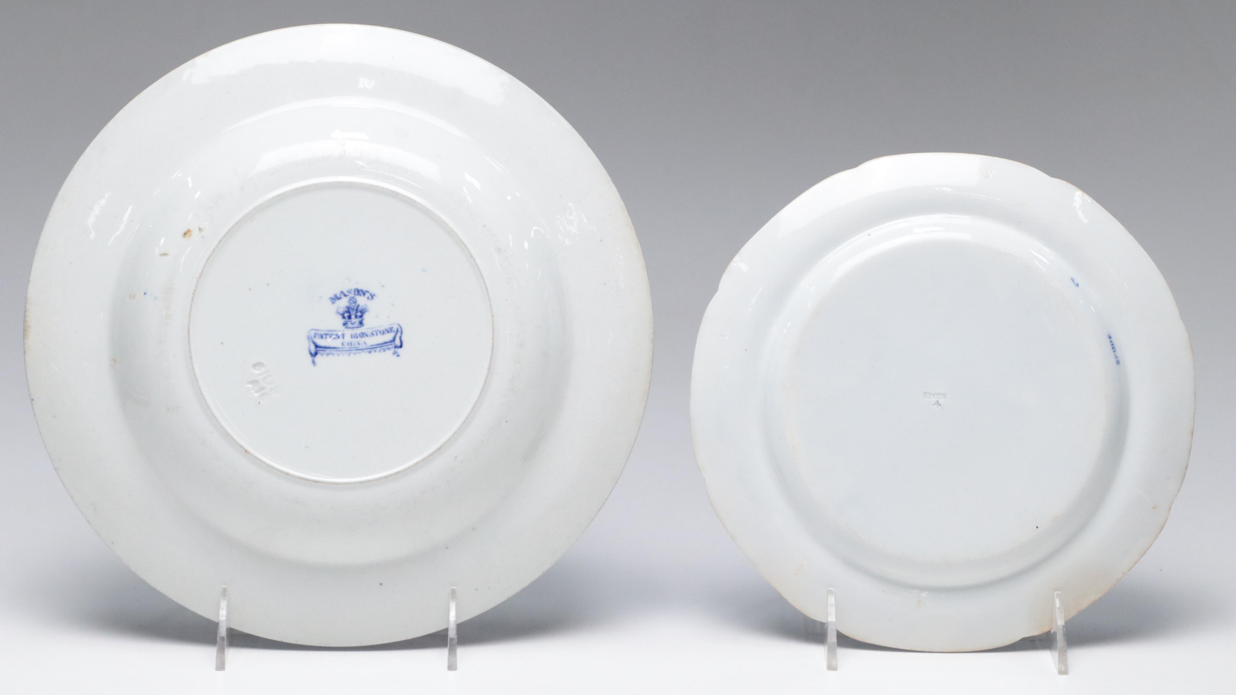 Spode, Elkins, Masons and Other Ironstone Transferware