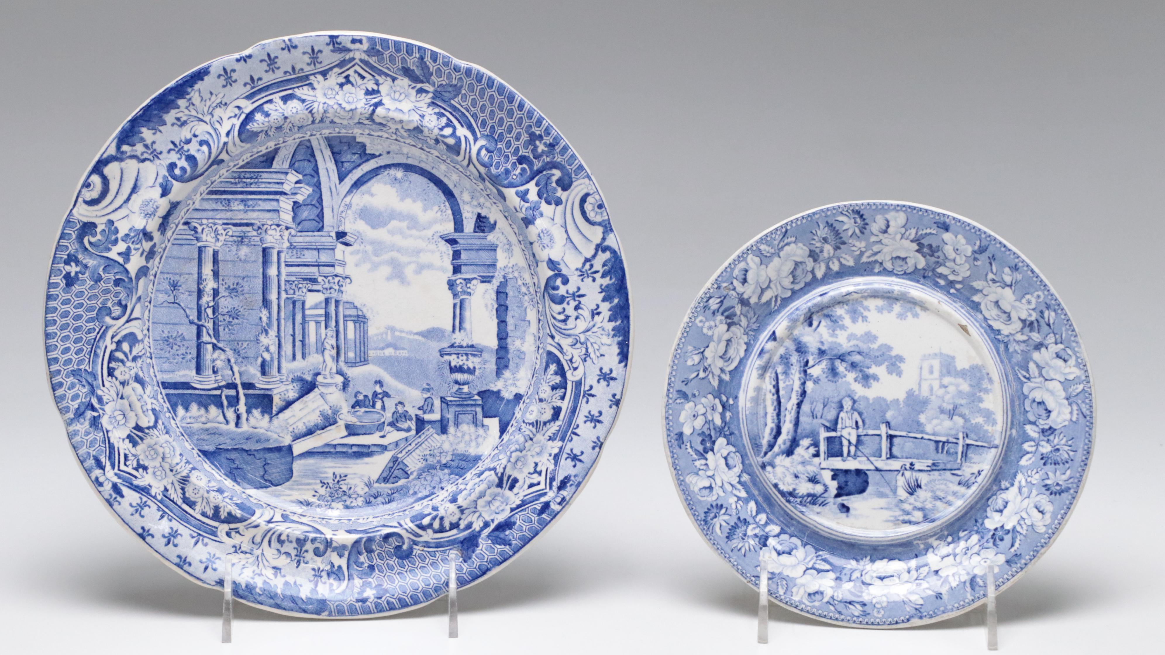 Spode, Elkins, Masons and Other Ironstone Transferware