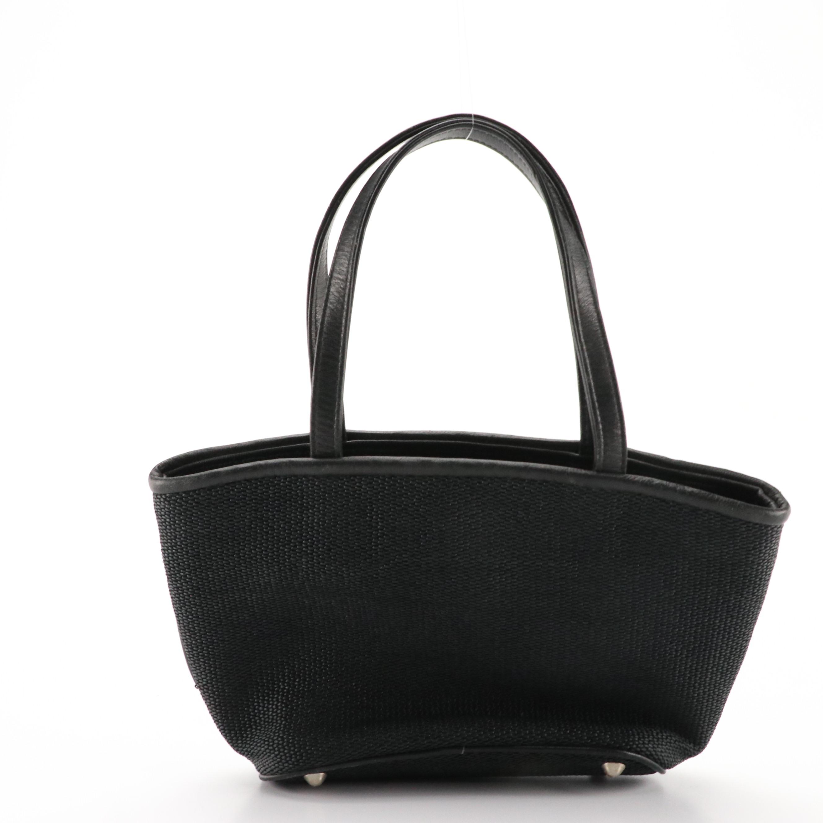 Isabella Fiore Beaded Woven Raffia Handbag and Lambertson-Truex Pink Leather Bag