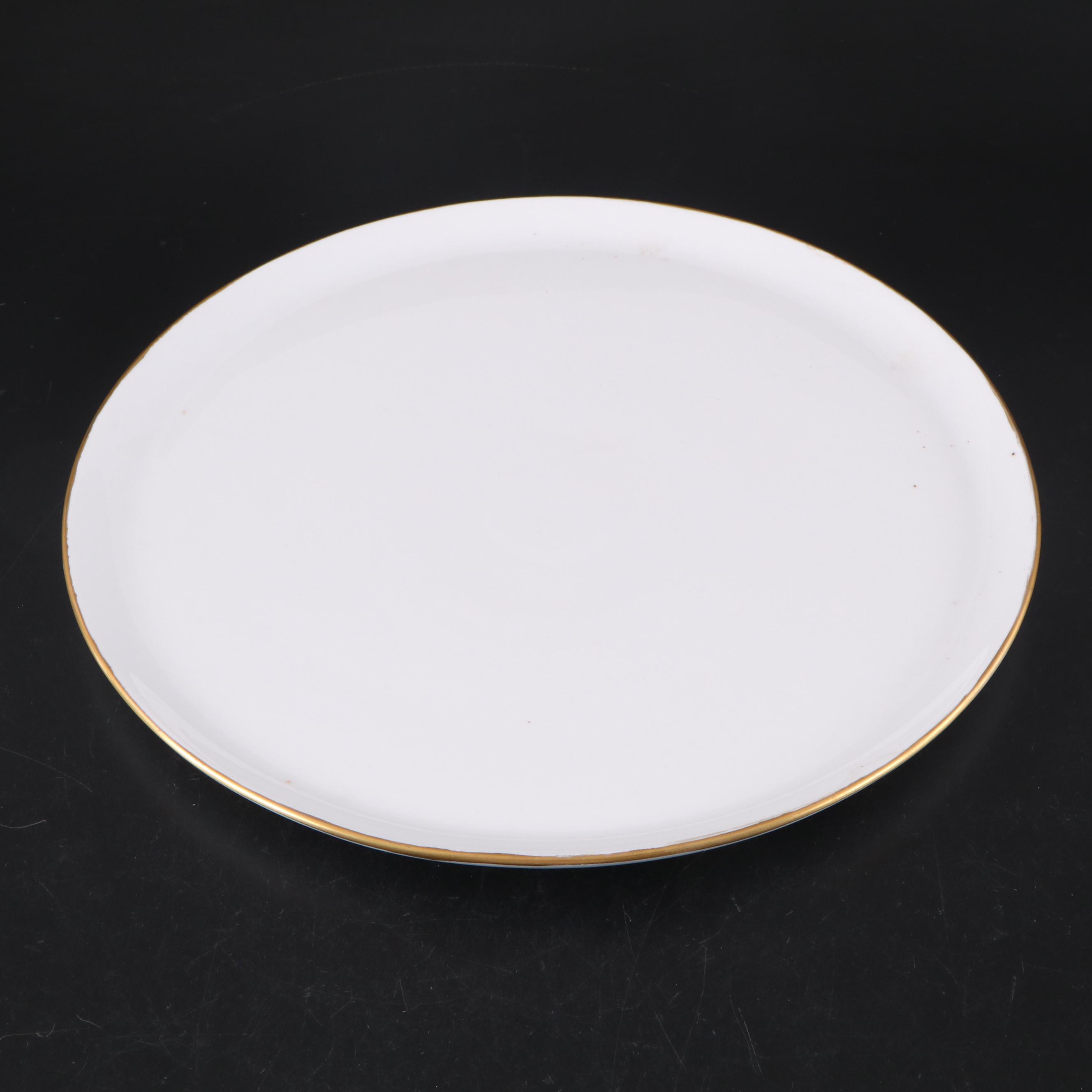 Seltmann "Gloria" Gilt Porcelain Coffee Service with Other Porcelain Table Décor