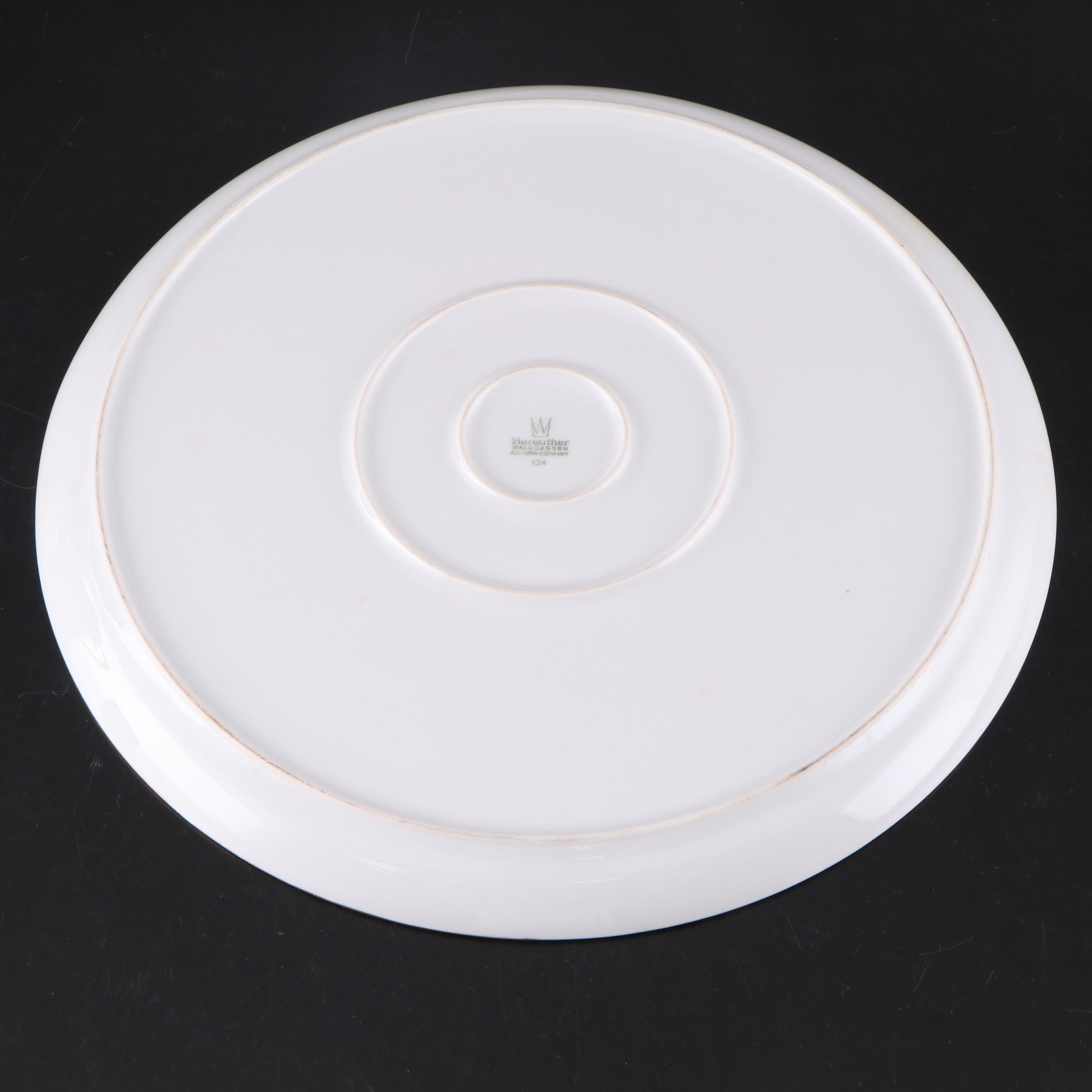 Seltmann "Gloria" Gilt Porcelain Coffee Service with Other Porcelain Table Décor