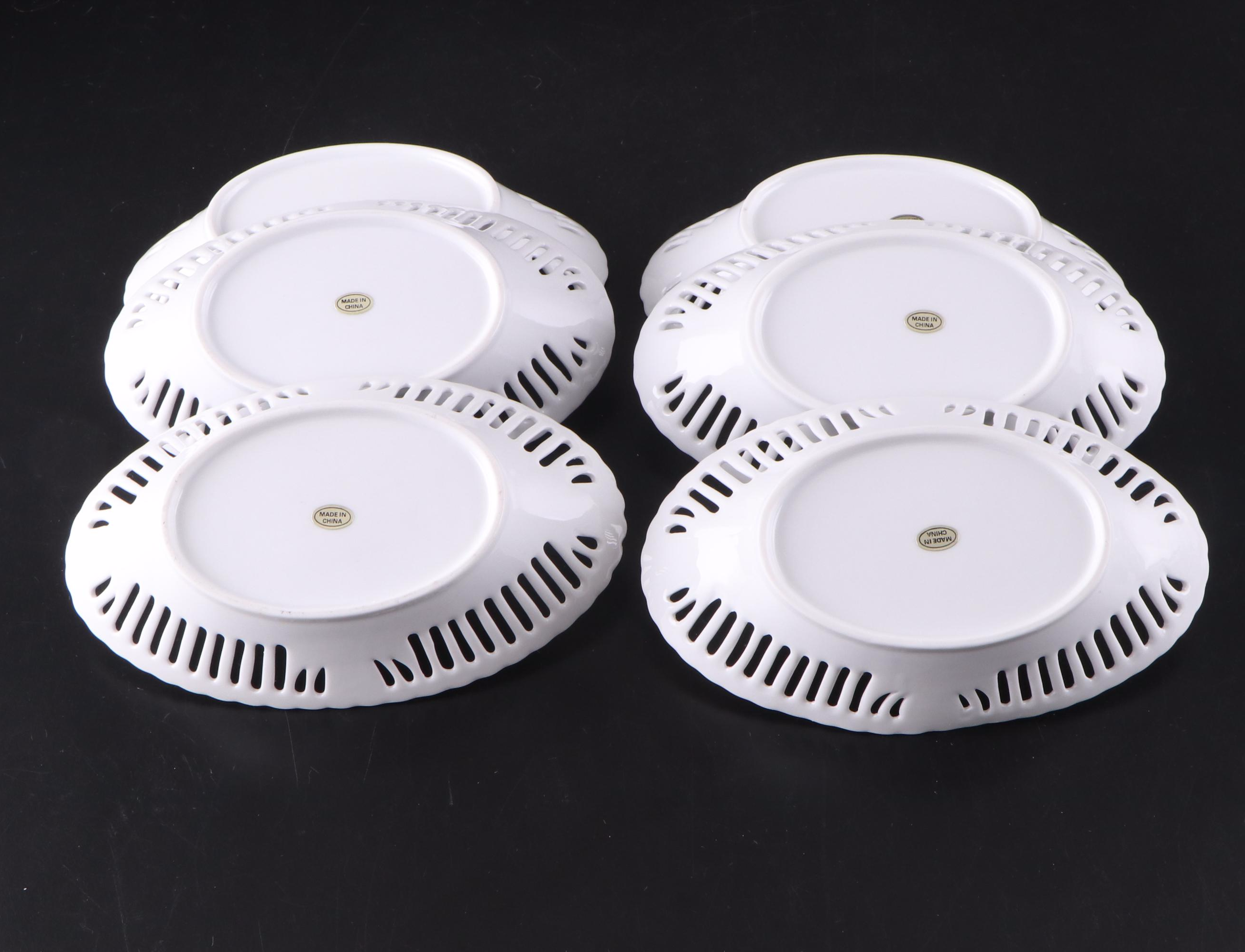 Seltmann "Gloria" Gilt Porcelain Coffee Service with Other Porcelain Table Décor