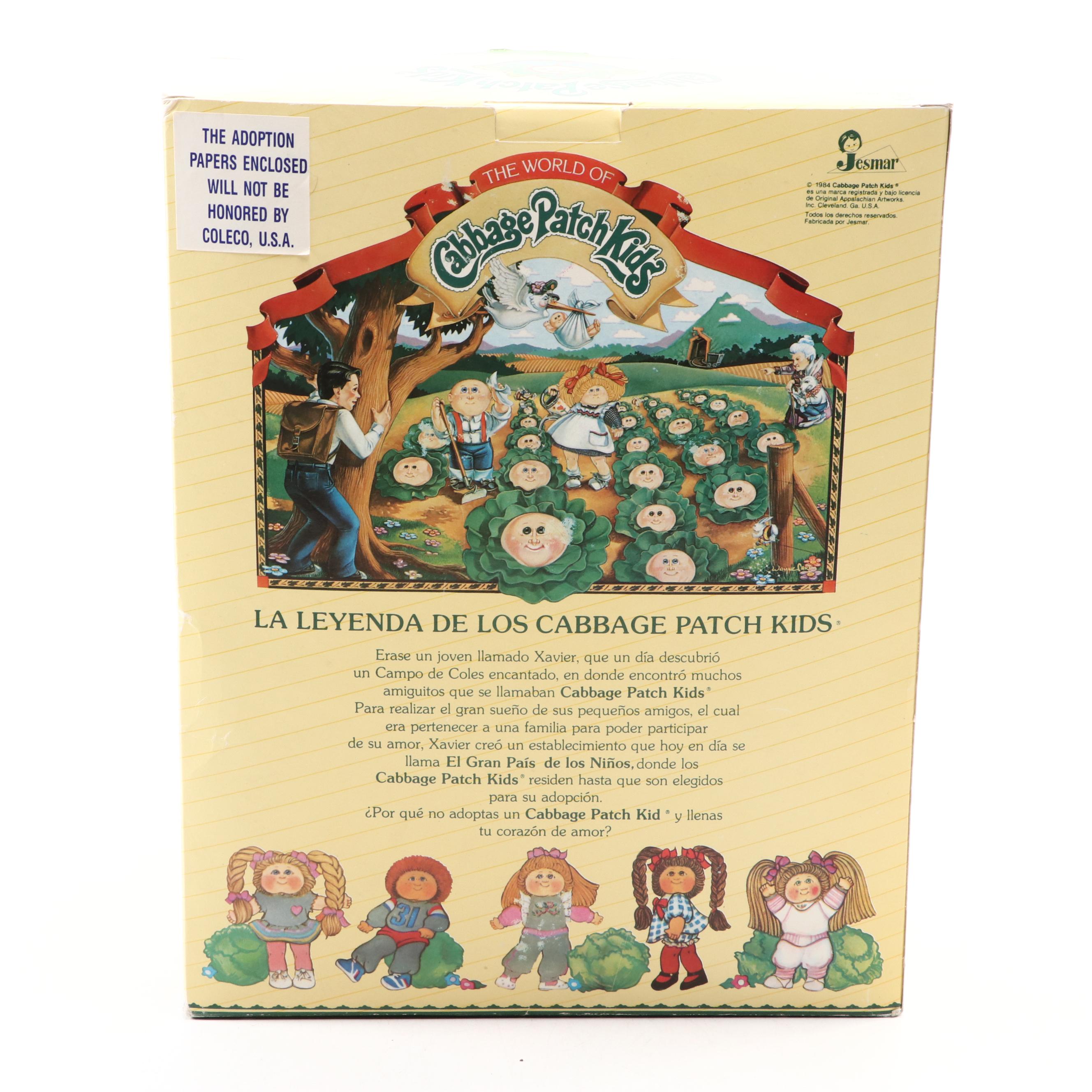 Jesmar Spanish Cabbage Patch Kids Doll, 1984
