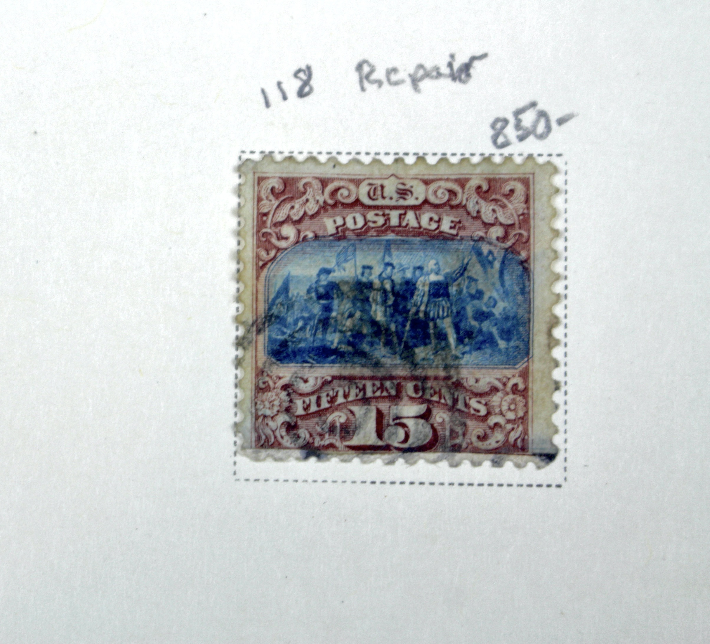 Eight Different Used 1869 Pictorial Postage Stamps