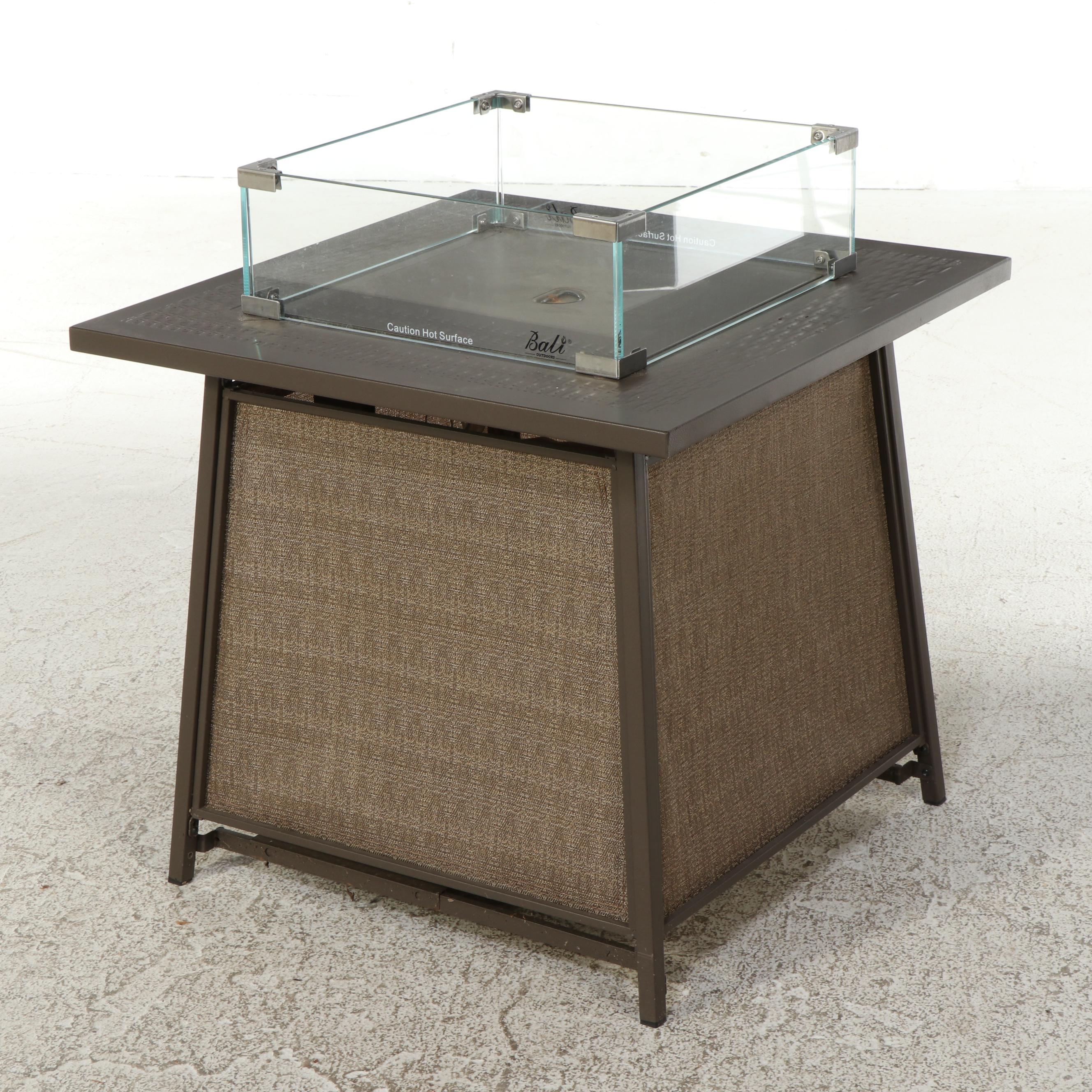 Bali Outdoors Propane Fire Pit Table