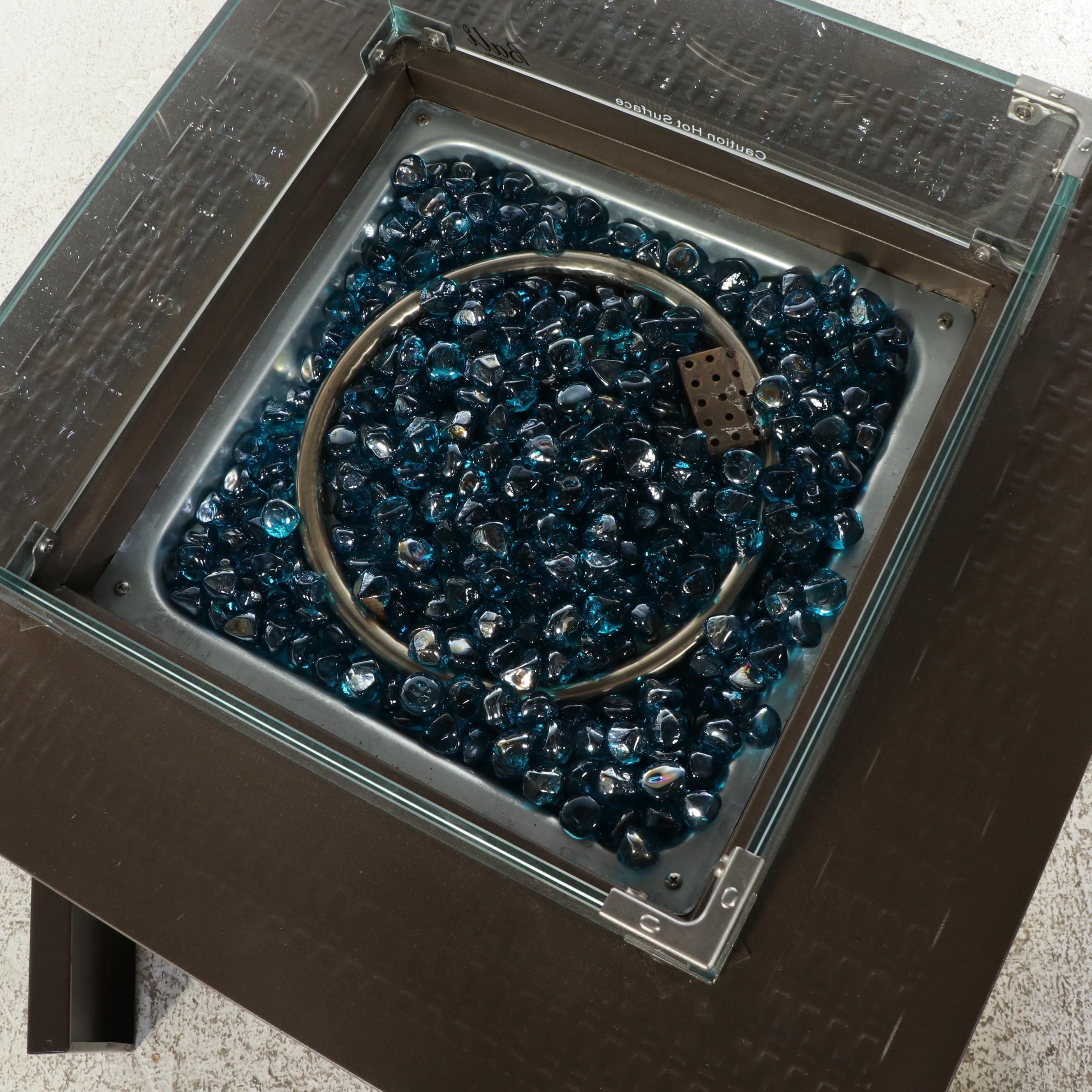 Bali Outdoors Propane Fire Pit Table