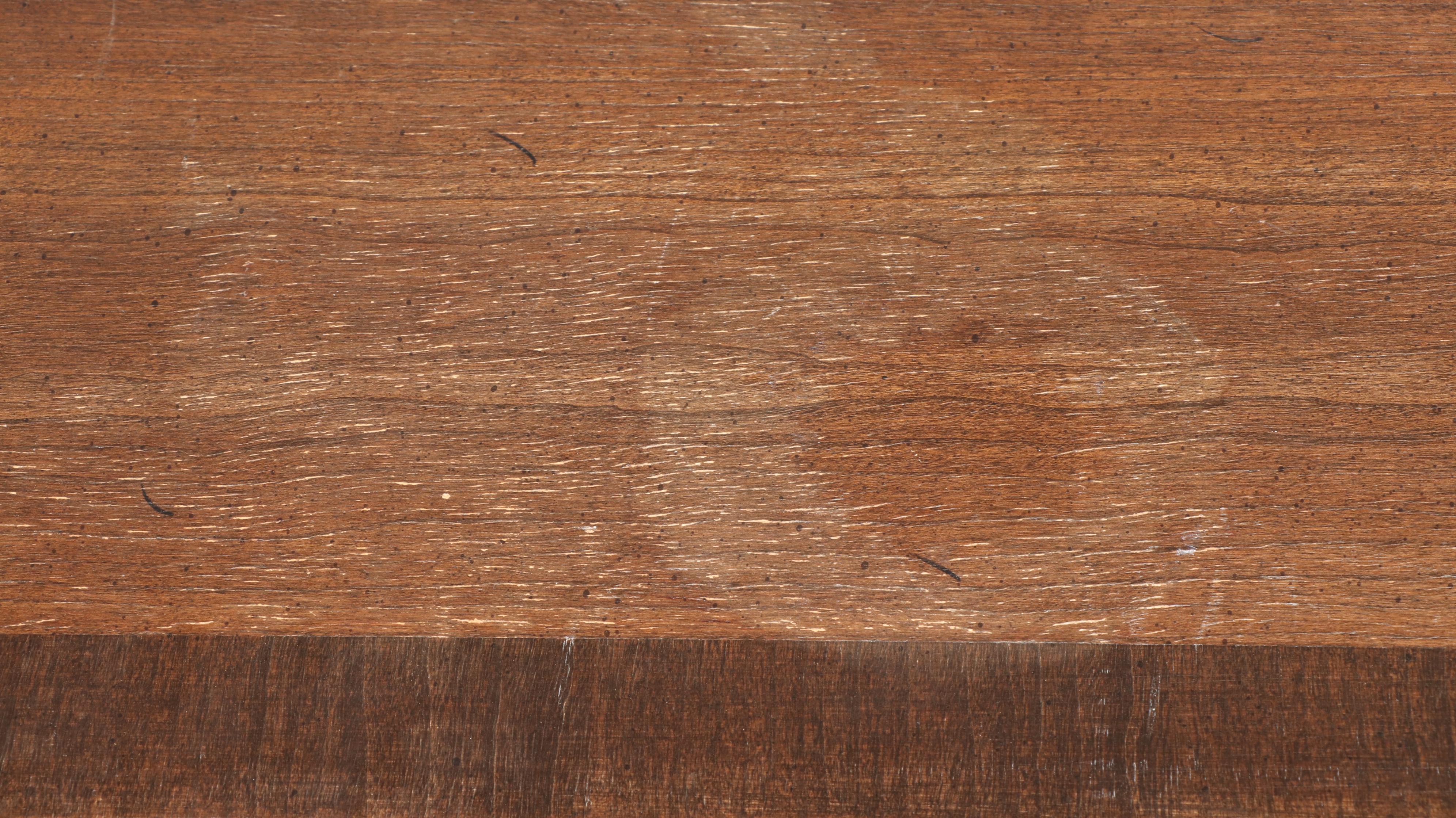 Queen Anne Style Console Table with Upholstered Bench, Incl. Ethan Allen