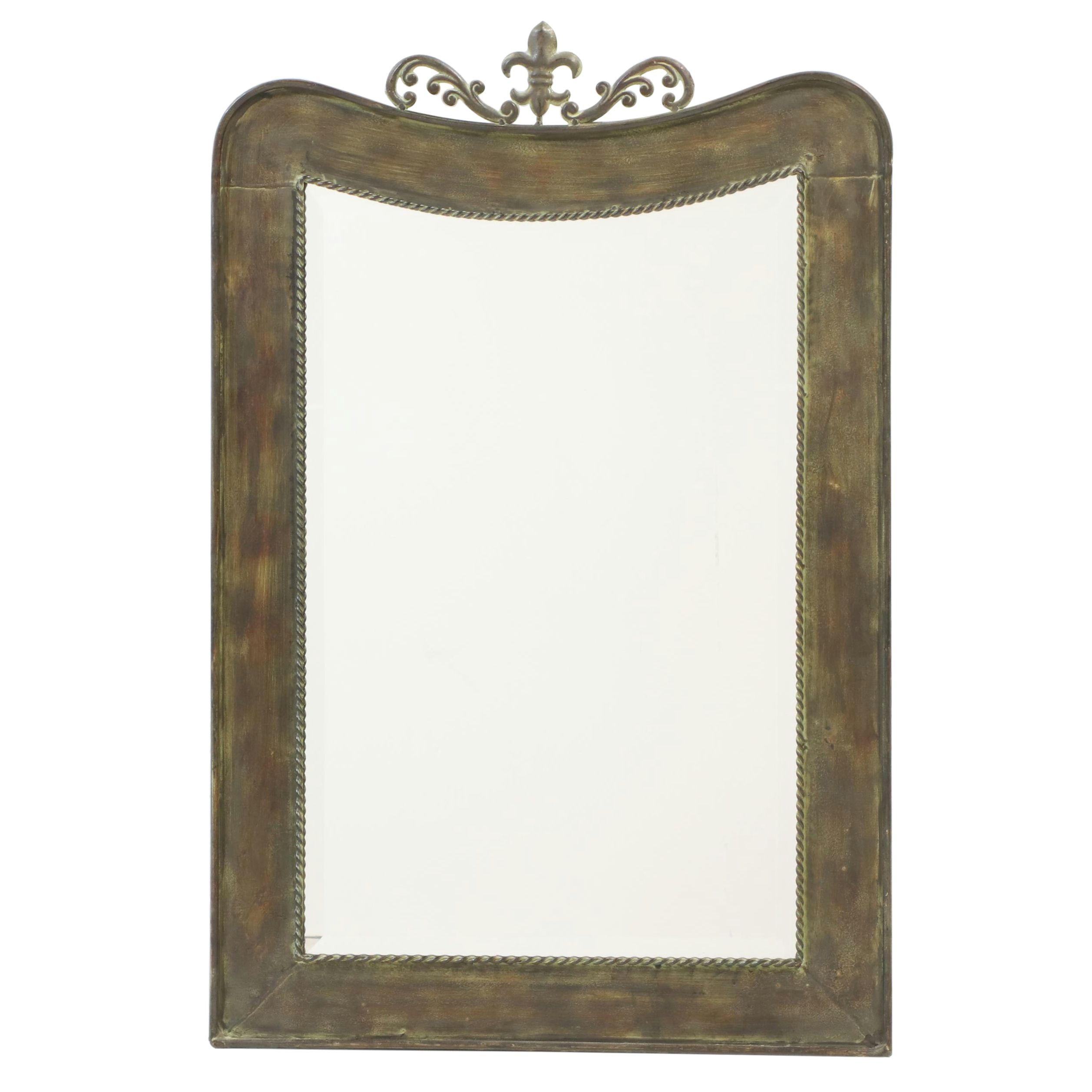 Empire Style Metal Mirror