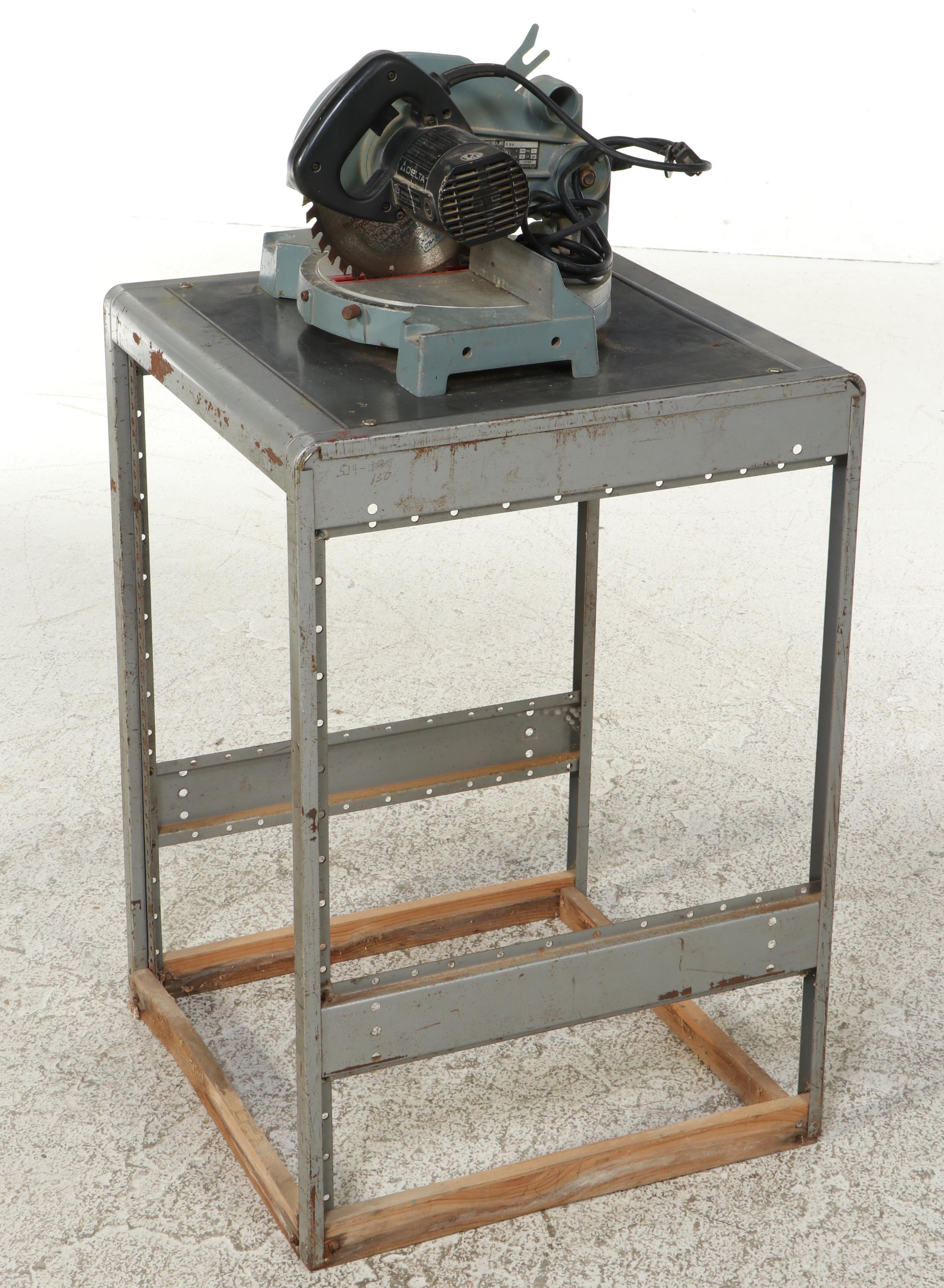 Delta Miter Saw With Work Stand