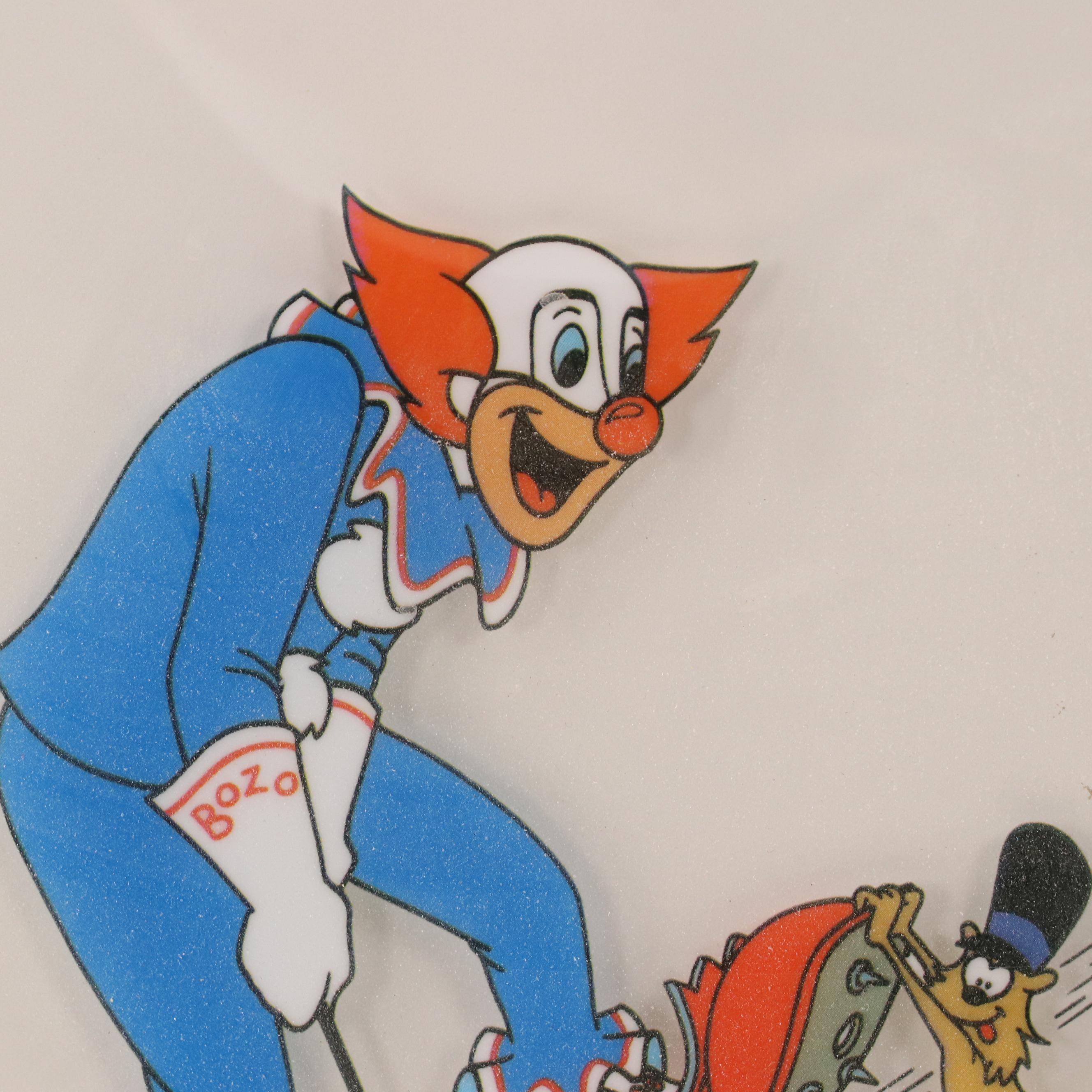Larry Harmon Animation Sericel of Bozo the Clown "Bozo Golf," 1992