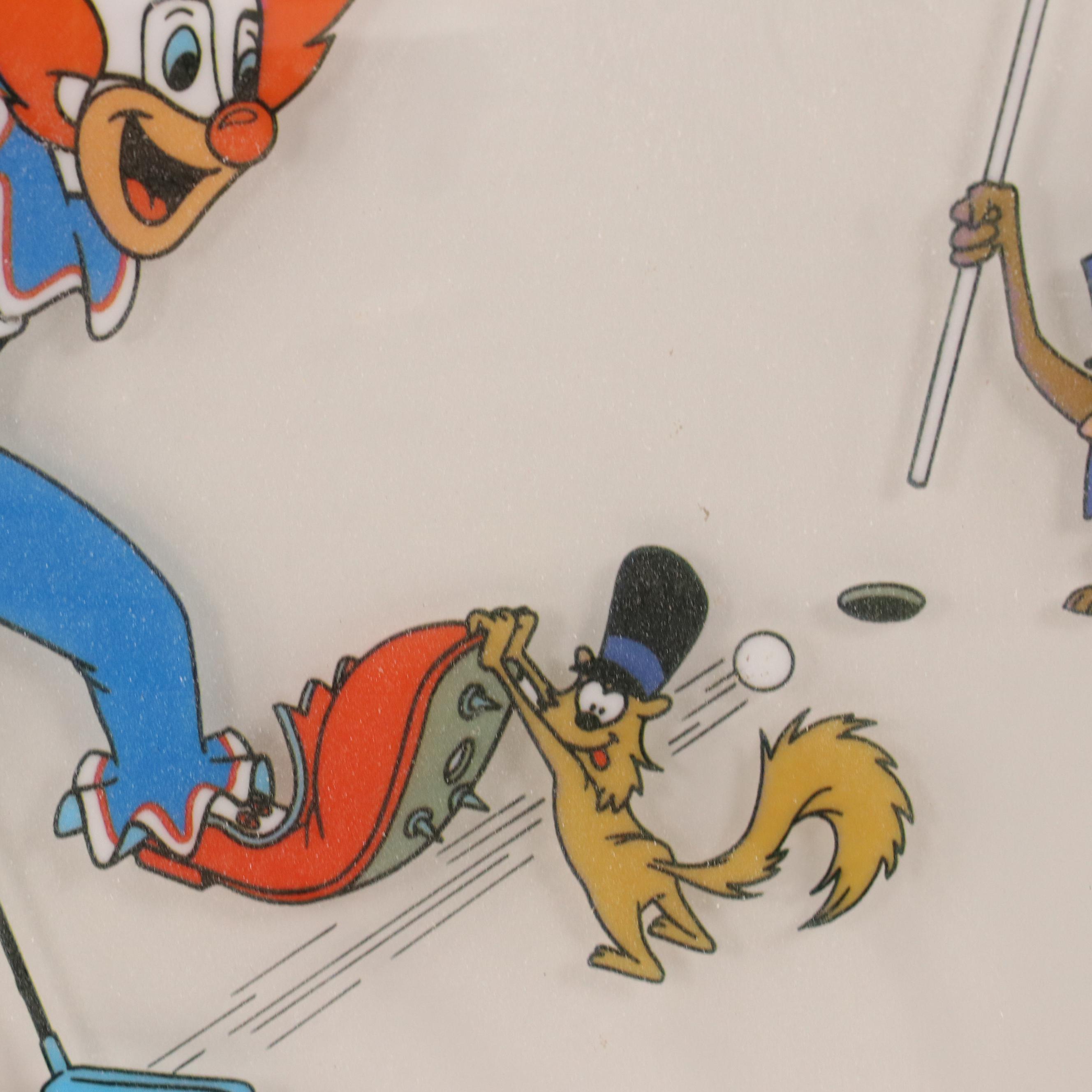 Larry Harmon Animation Sericel of Bozo the Clown "Bozo Golf," 1992