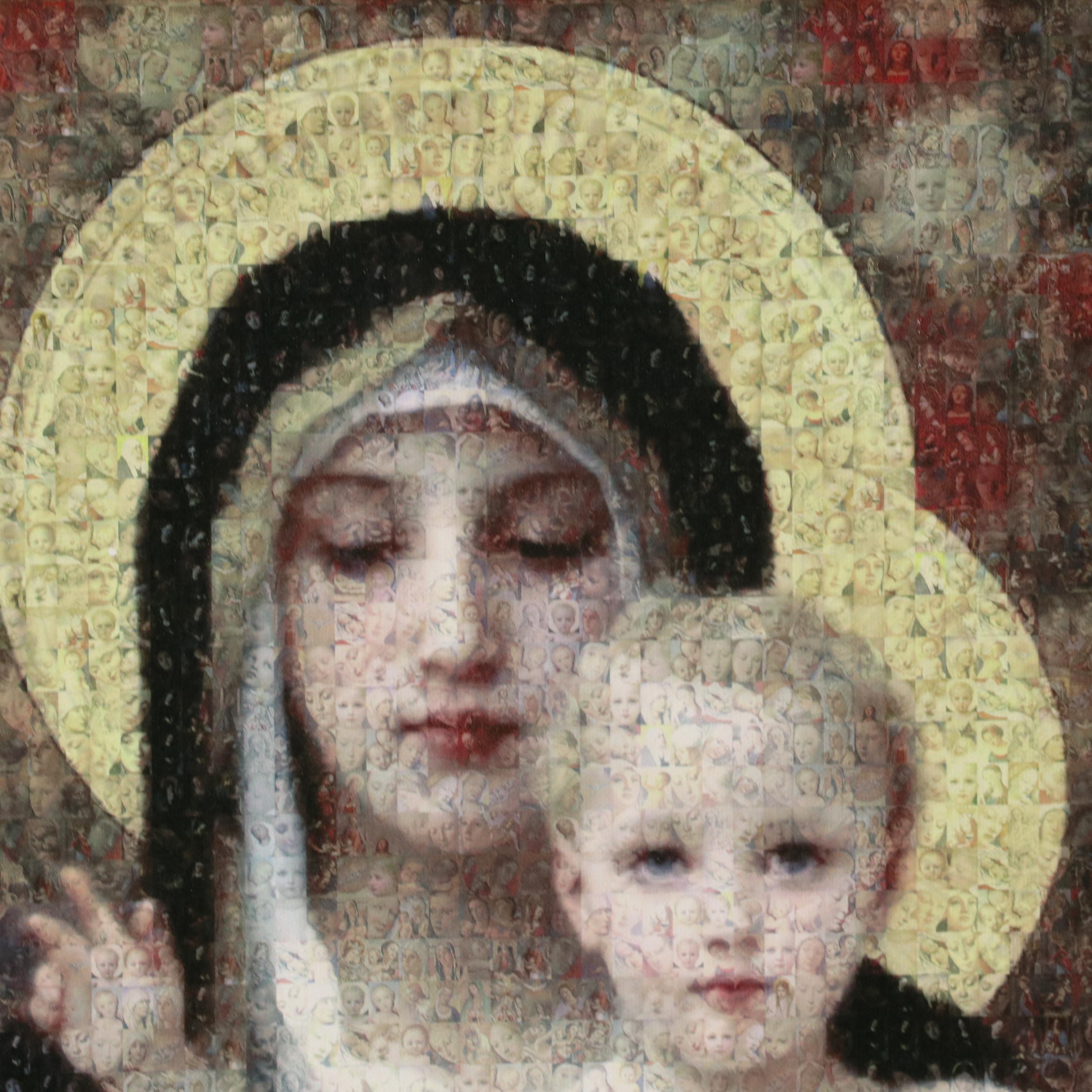 Giclée After William-Adolphe Bouguereau "La Vierge au lys"