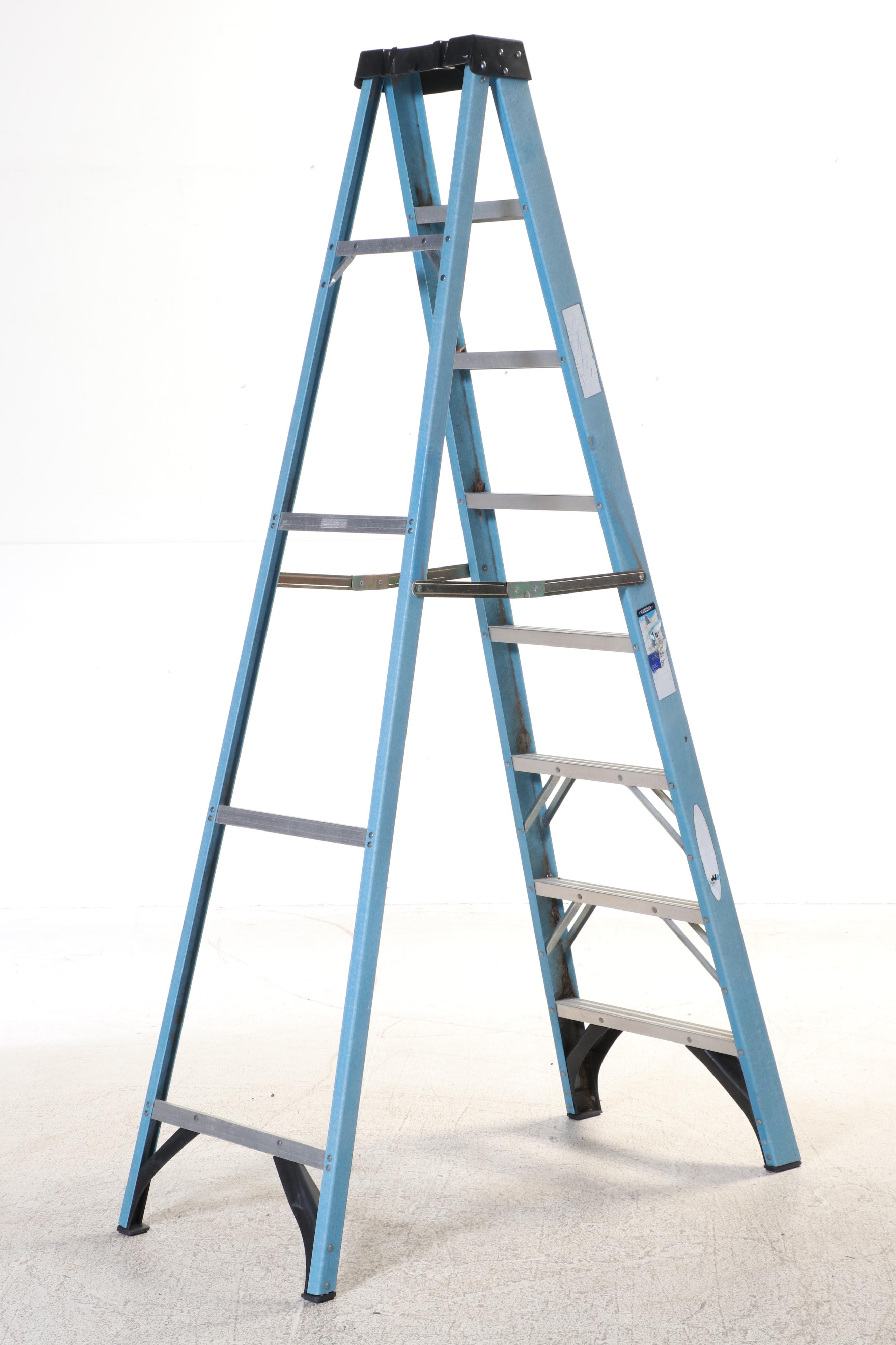 Werner FS108 8' Fiberglass Step Ladder