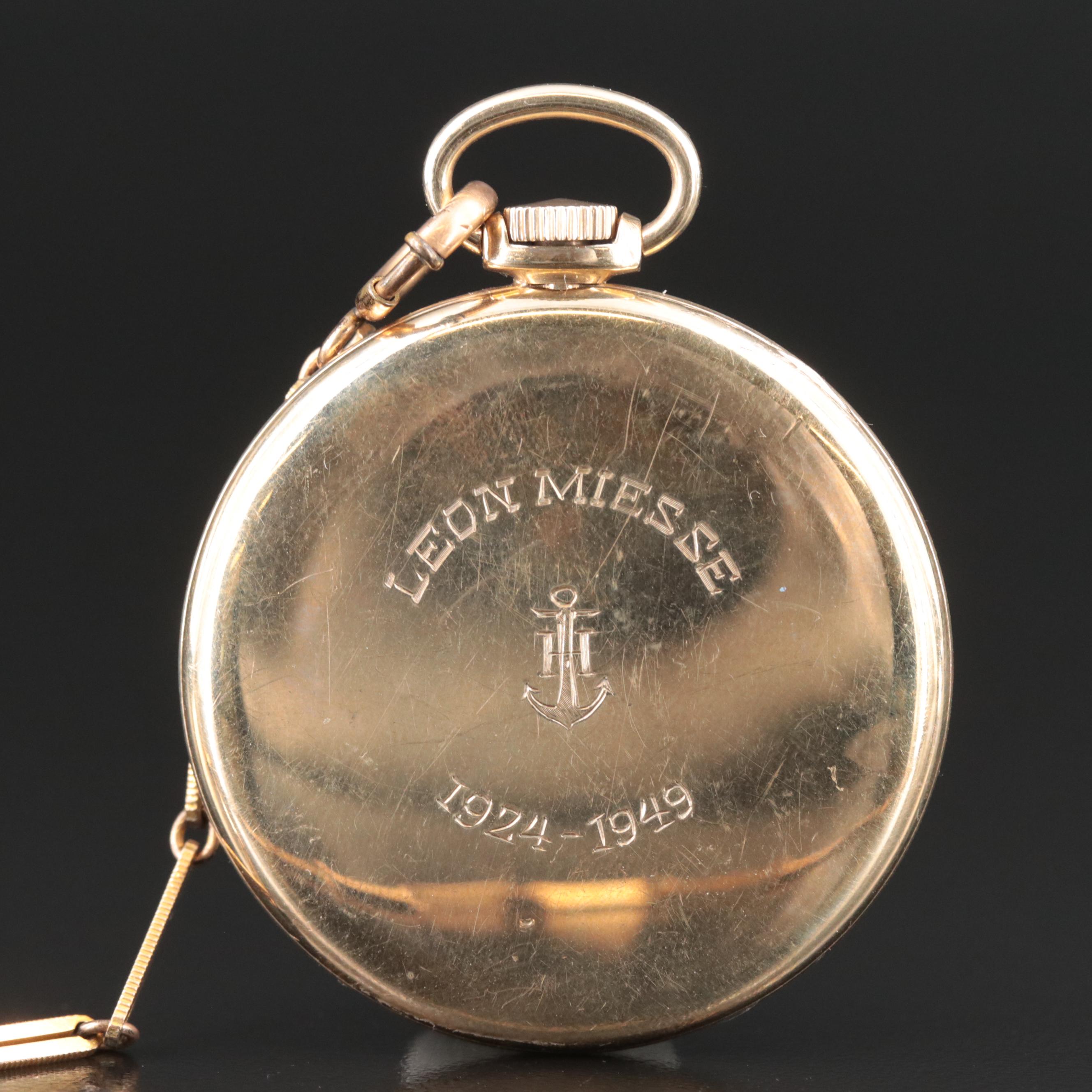 Vintage Gruen Veri-Thin Precision Pocket Watch