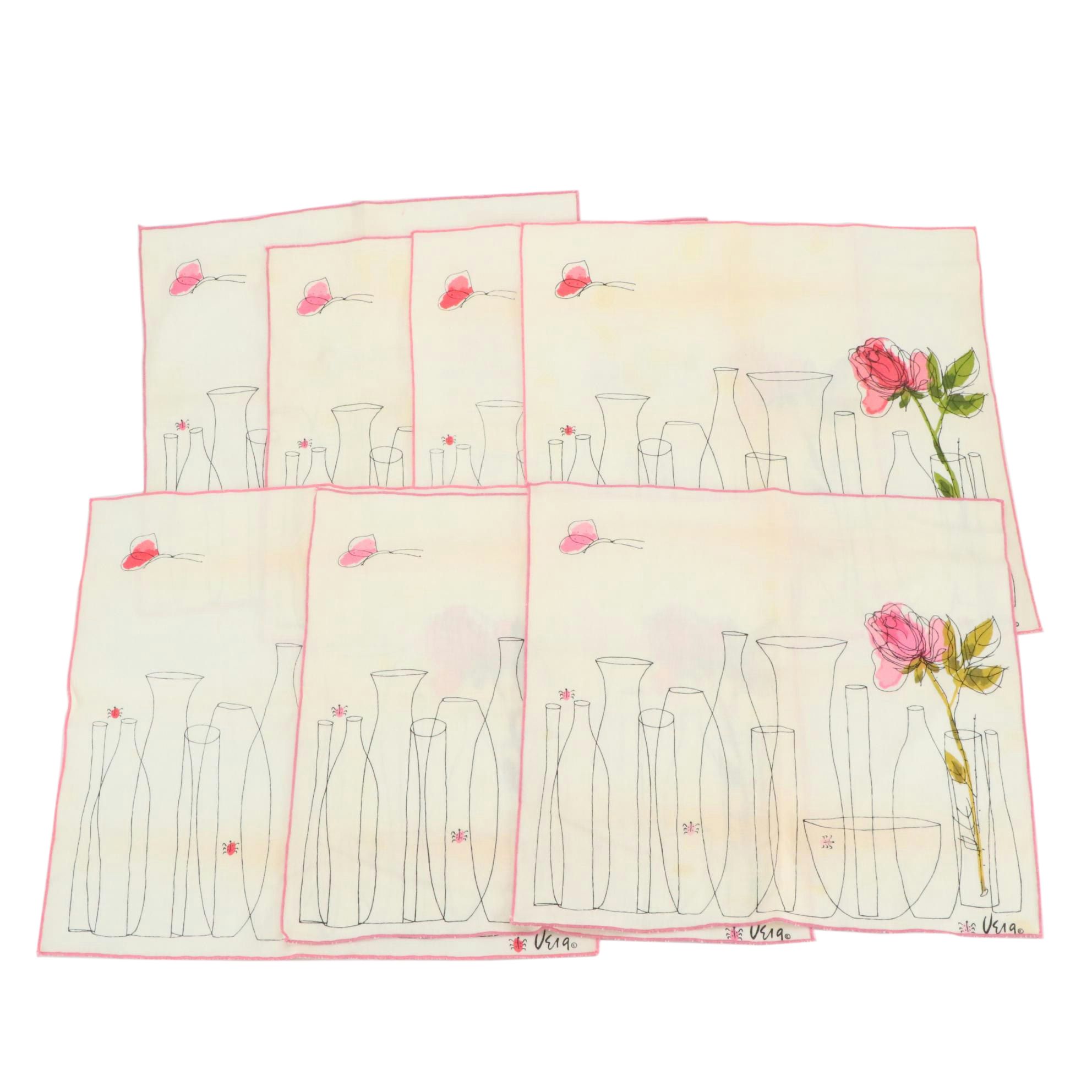 Vera Neumann Vintage Cotton Placemats/Napkins