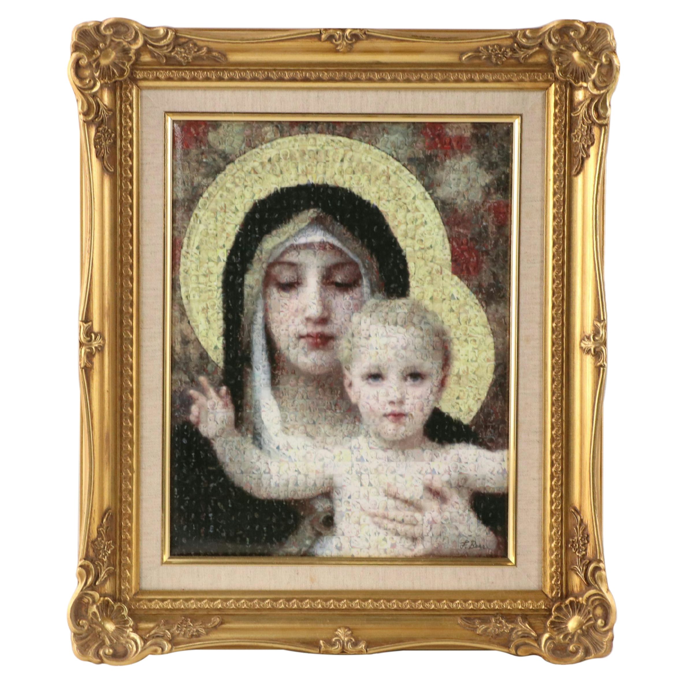 Giclée After William-Adolphe Bouguereau "La Vierge au lys"