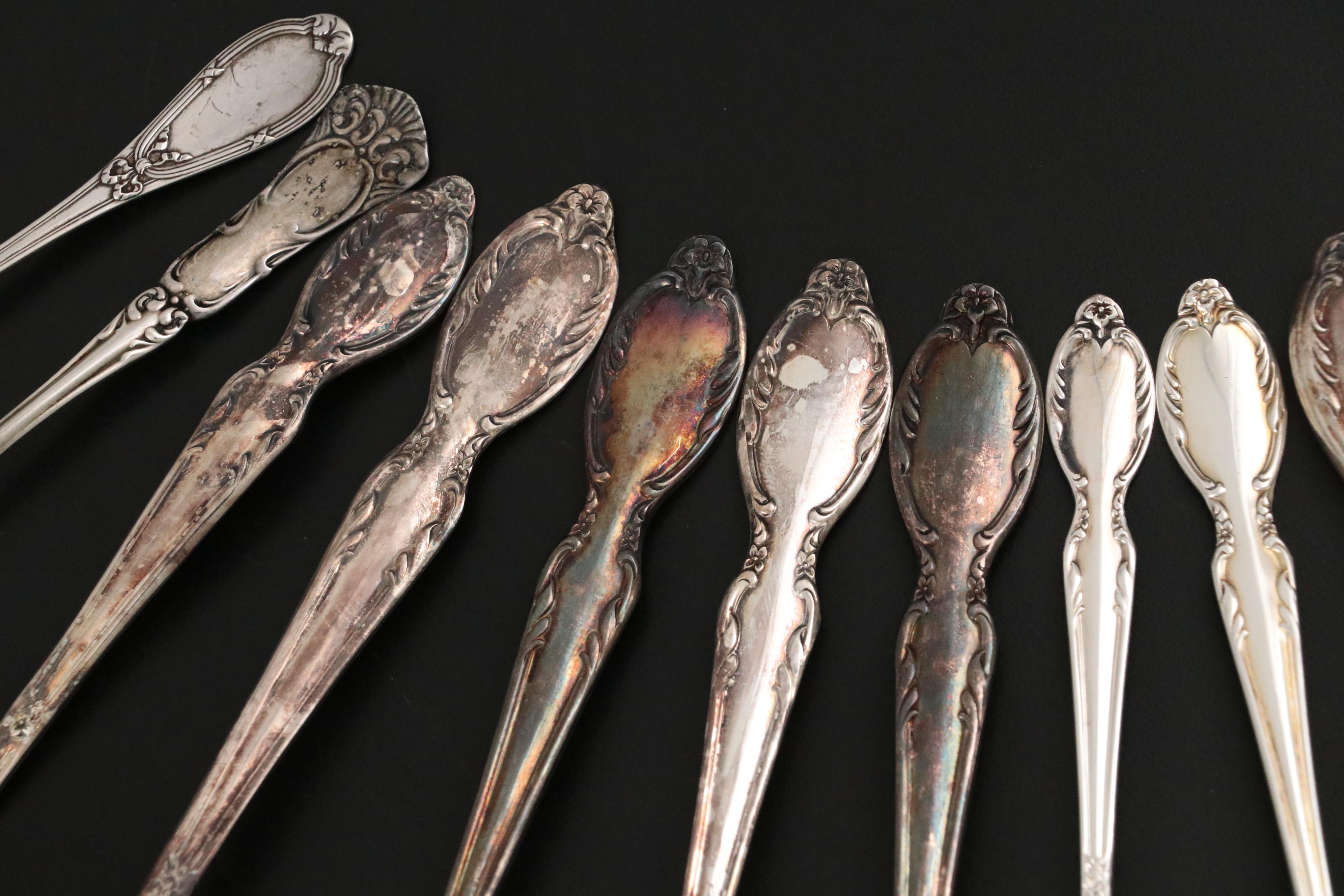 Rogers Bros "Royal Manor" Silver Plate Flatware, Mid to Late 20th C.