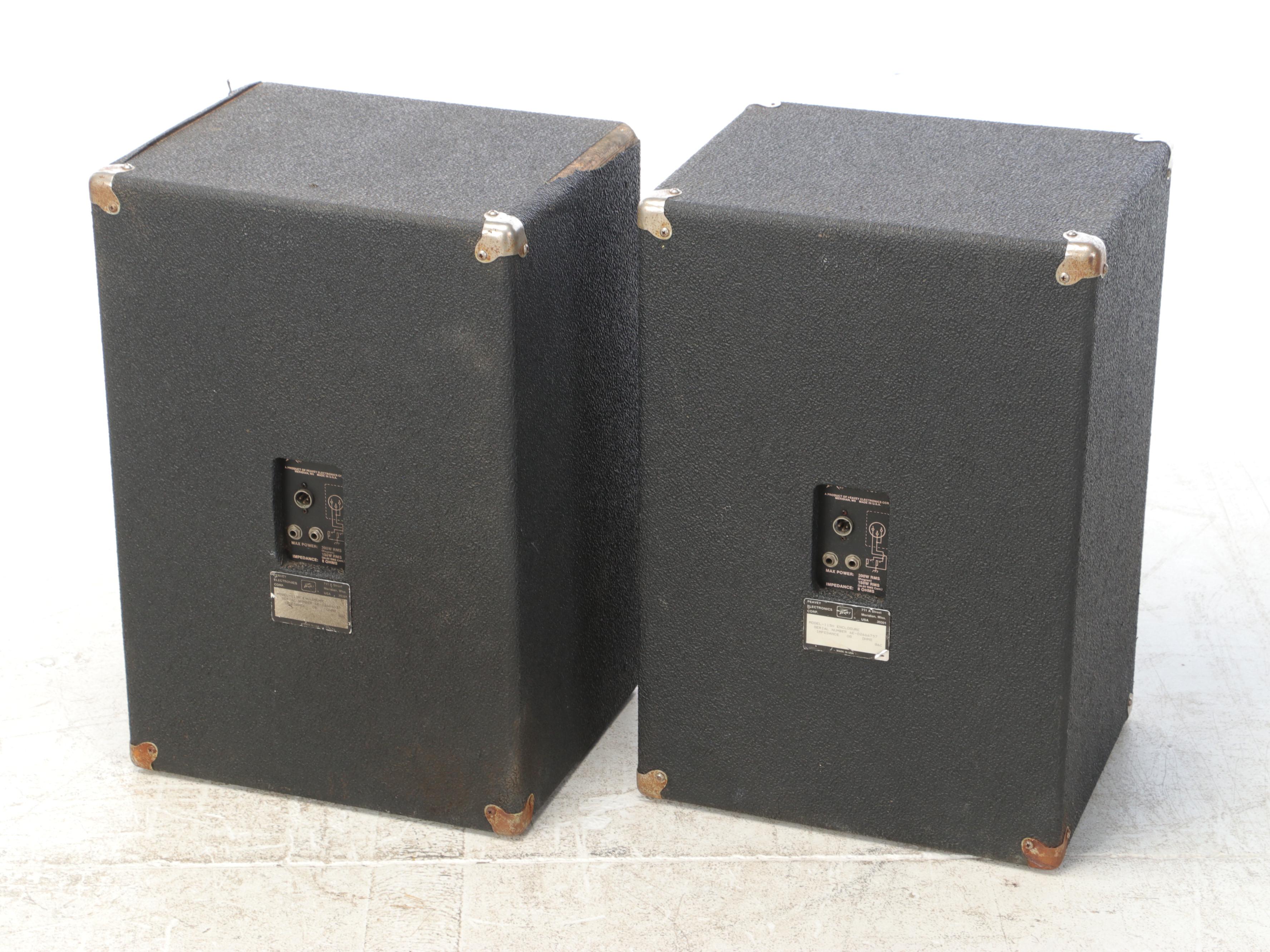 Peavey 4 Channel Powered Mixer with Stageworks Speakers and More