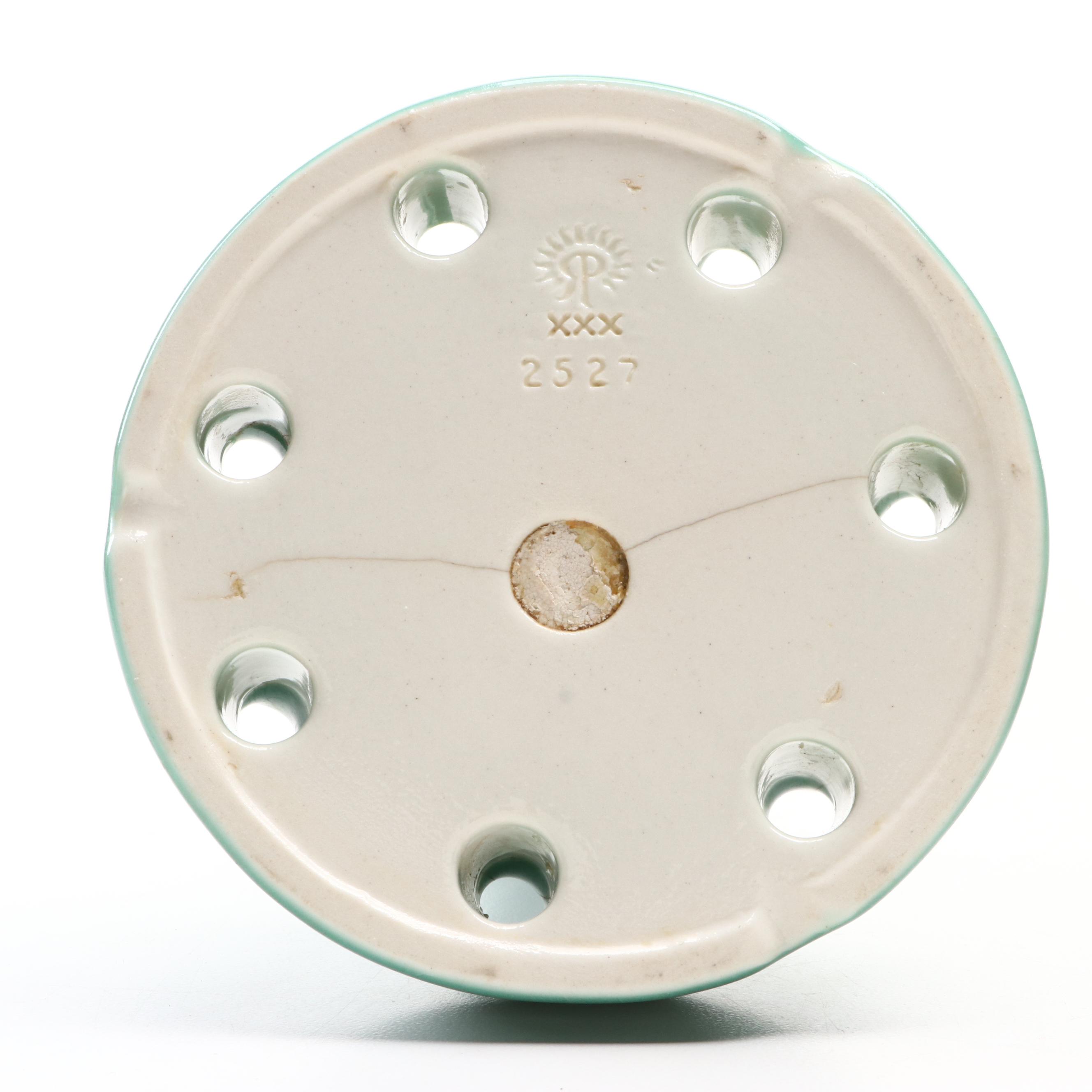 Rookwood Pottery Flower Frog and Bowl, 1930–1931