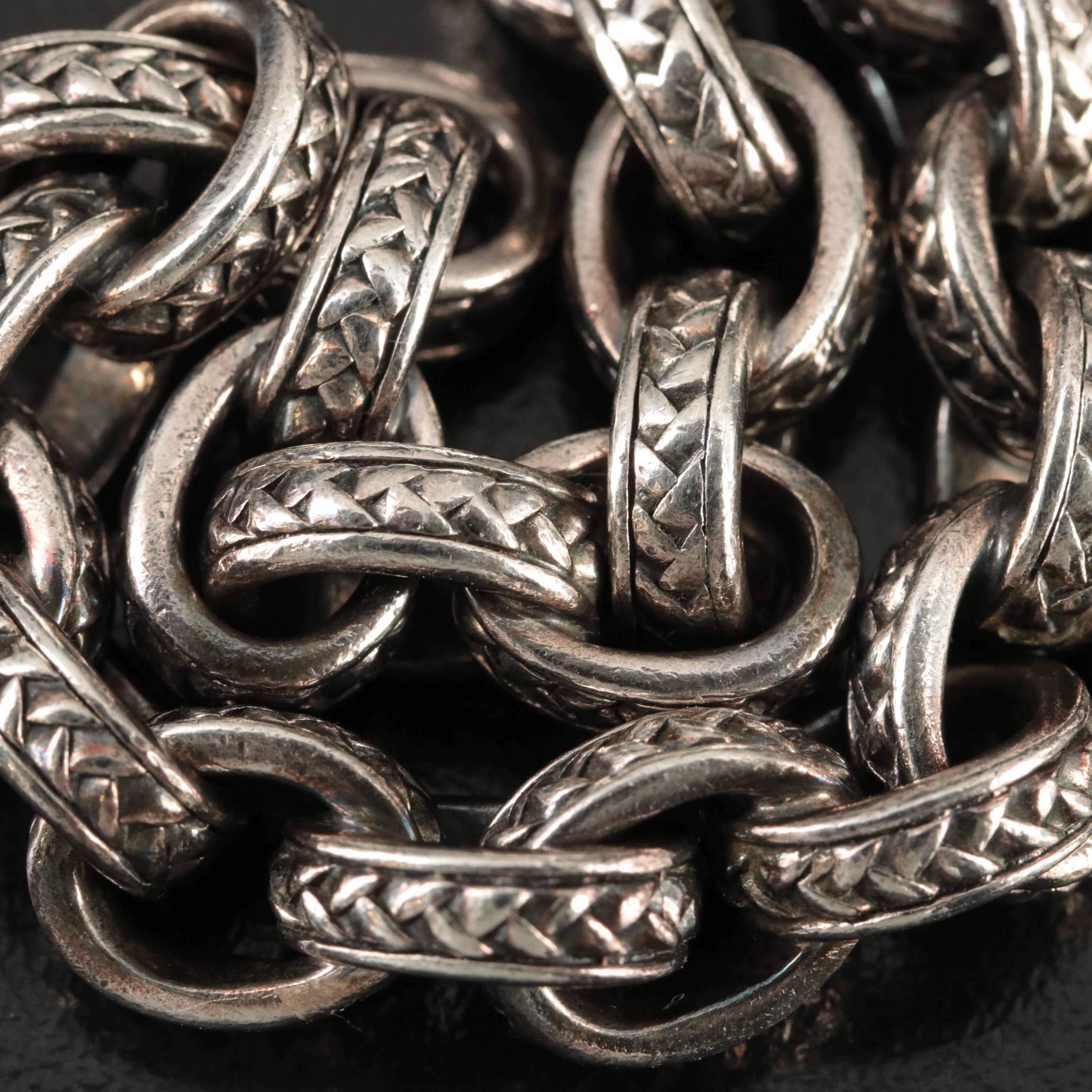 Scott Kay 'The Daphne' Sterling Bracelet with 18K Accents