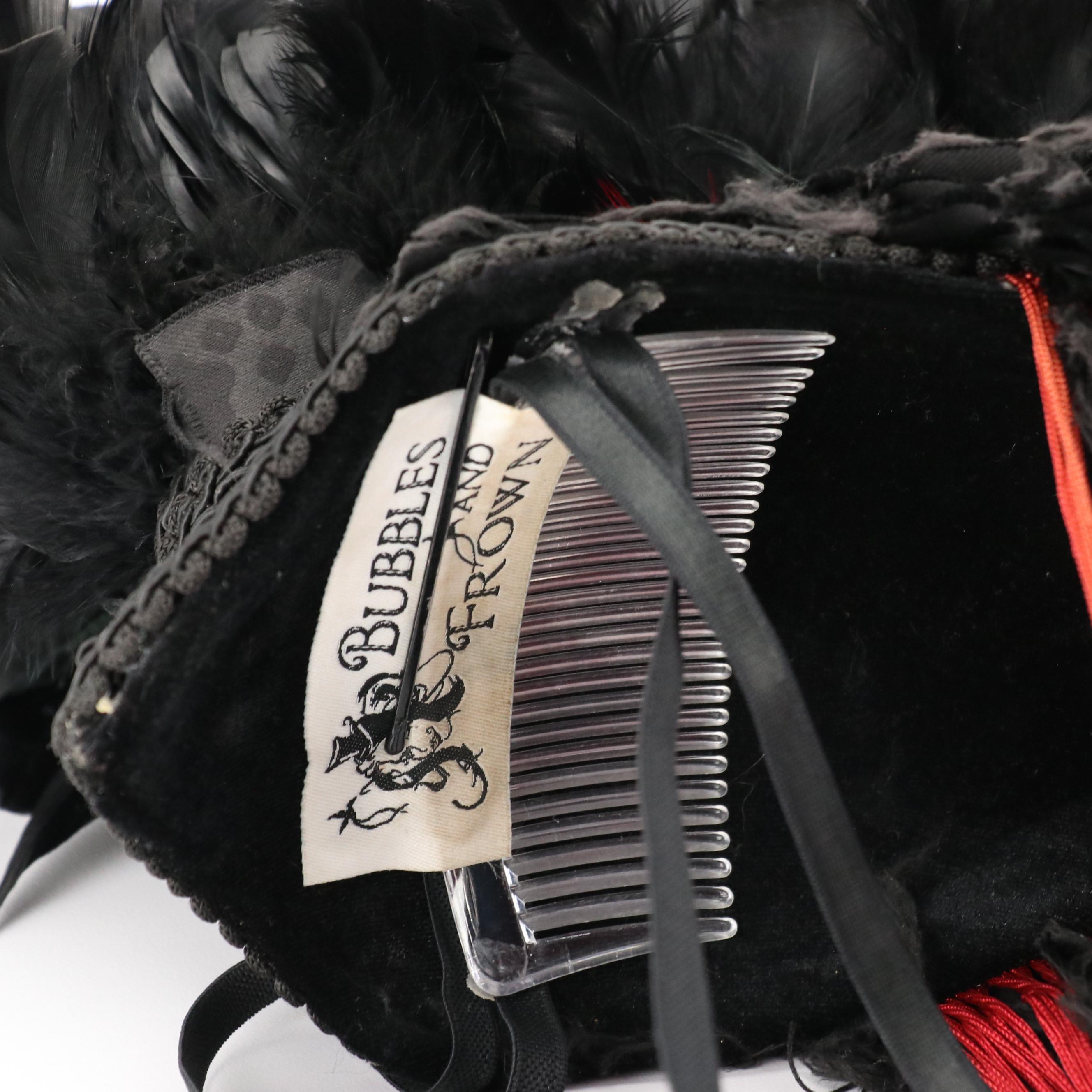 Bubbles and Frown Feather Headdress