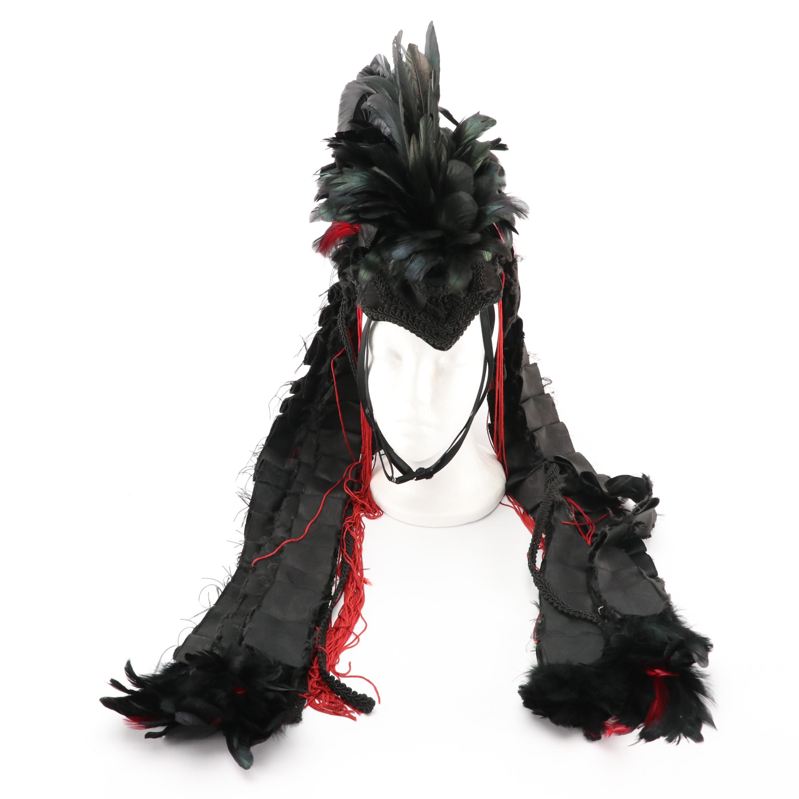 Bubbles and Frown Feather Headdress