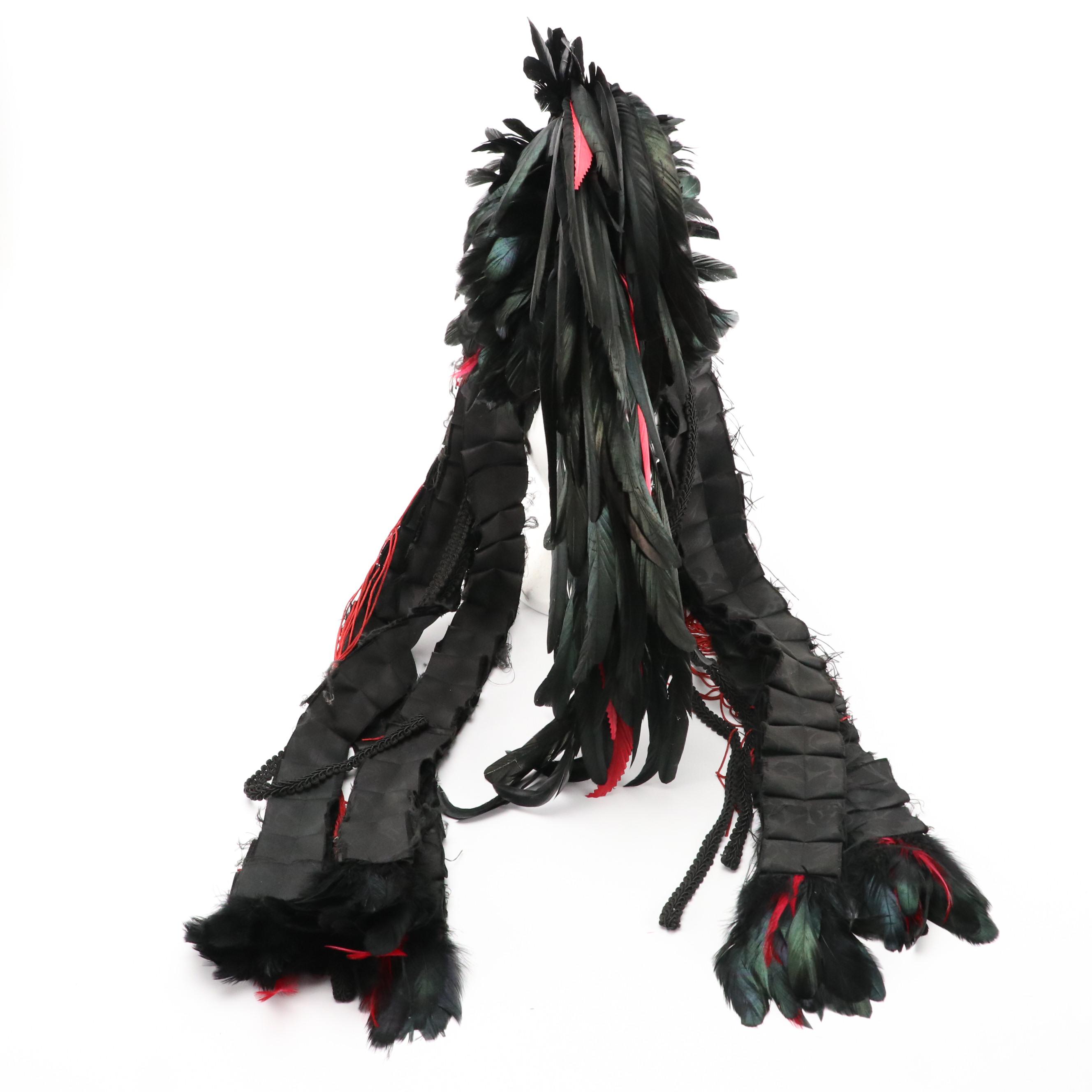 Bubbles and Frown Feather Headdress