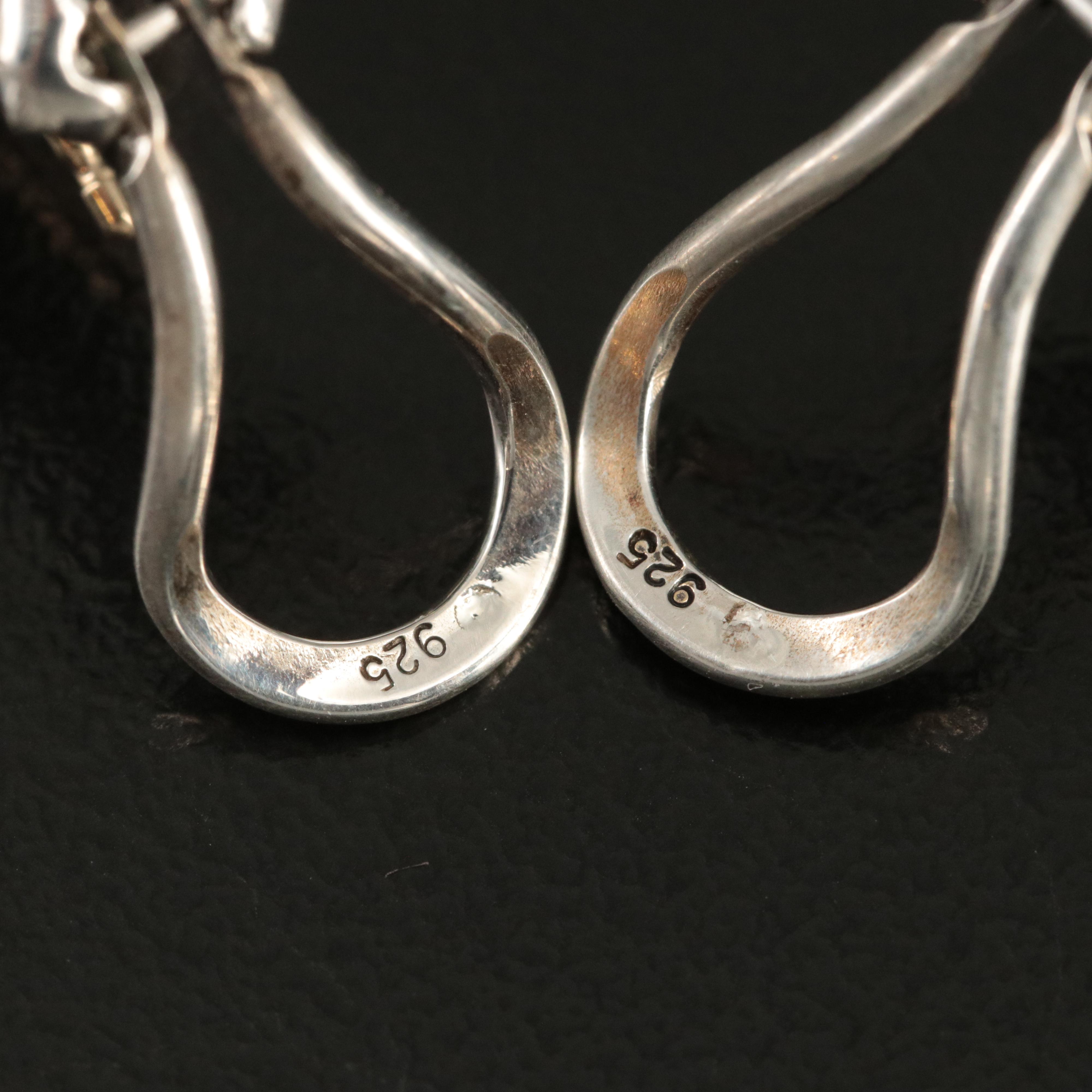 Caviar by Lagos Sterling and Smoky Quartz Earrings with 18K Accents