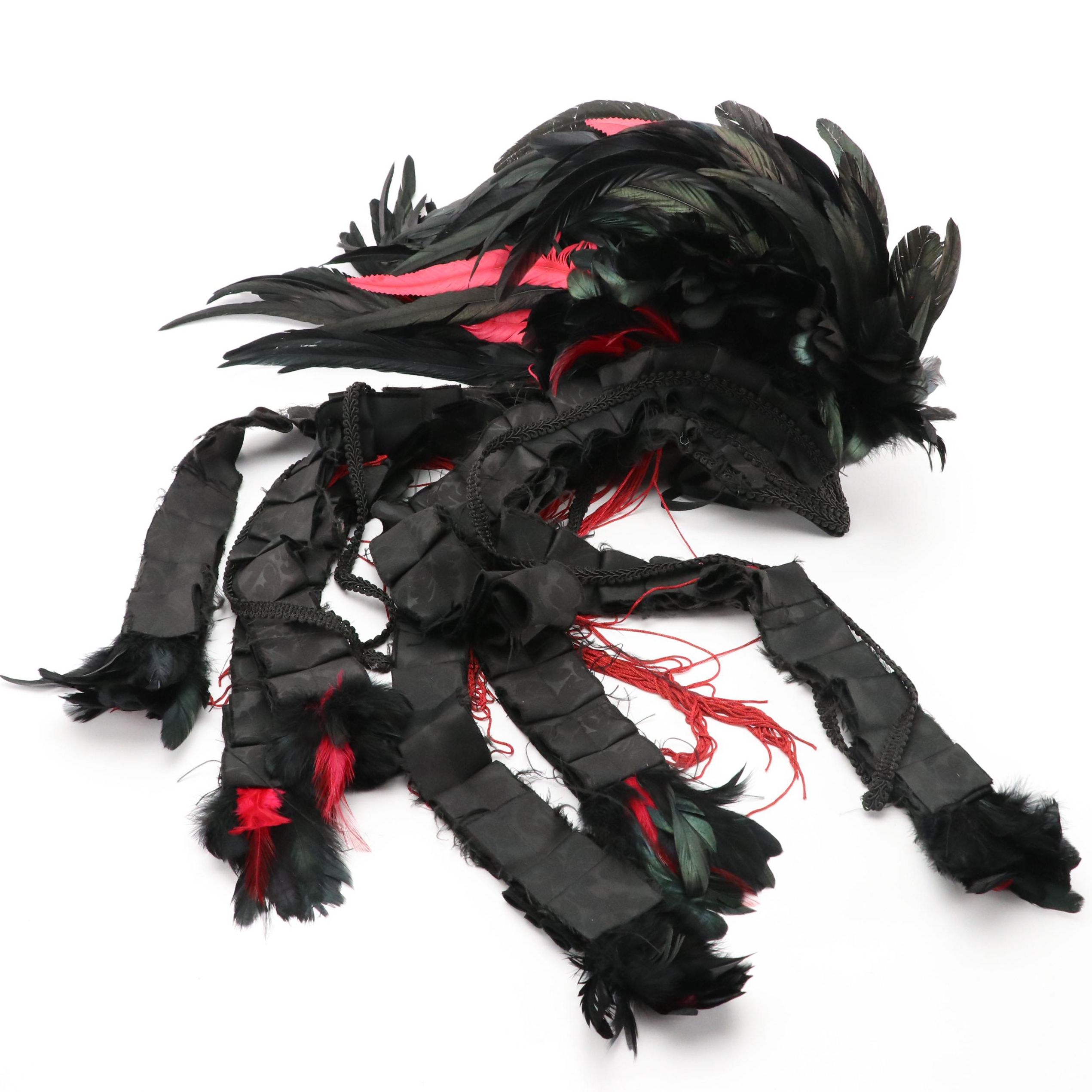 Bubbles and Frown Feather Headdress